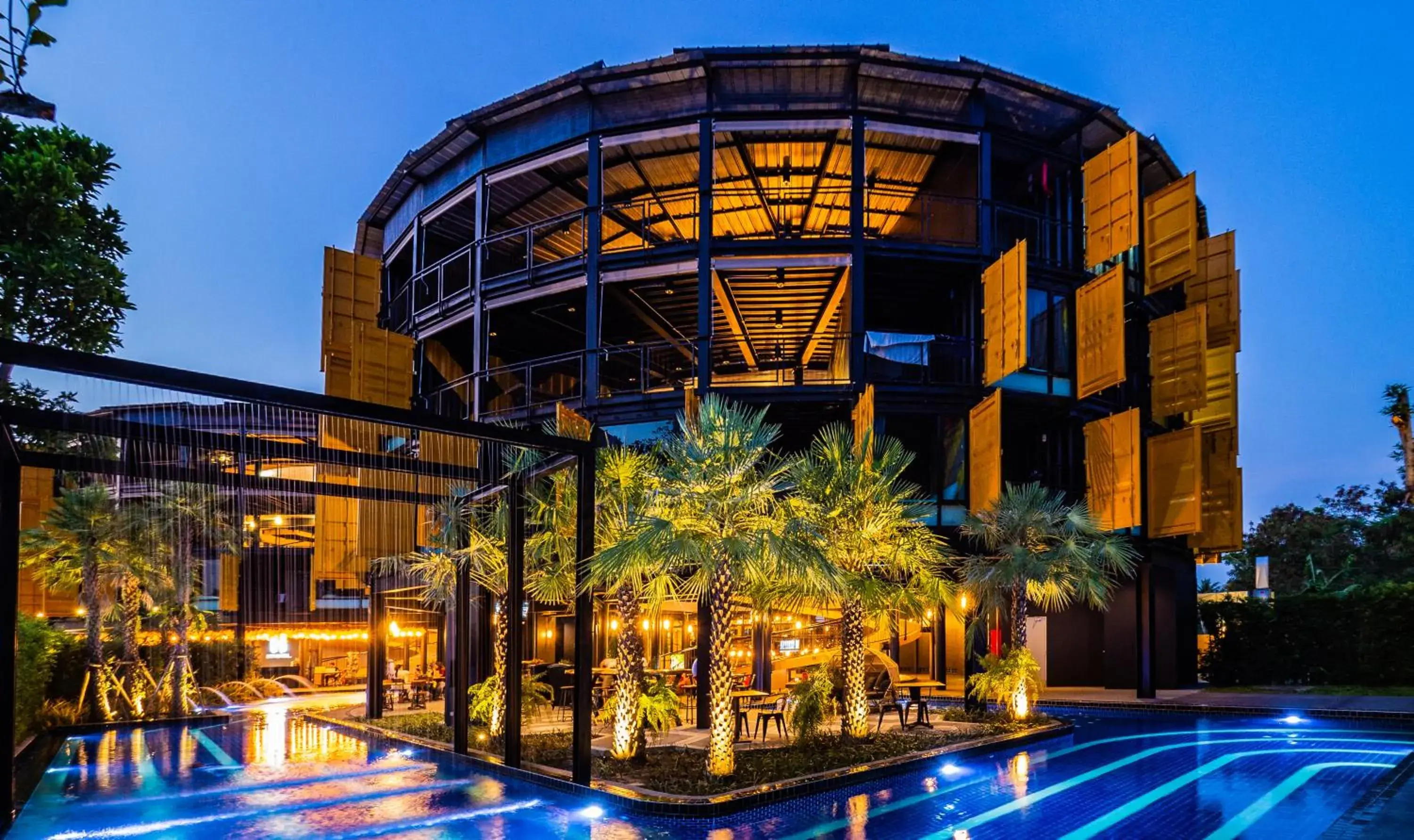 Property building in Hivetel Phuket Property building in Hivetel Phuket