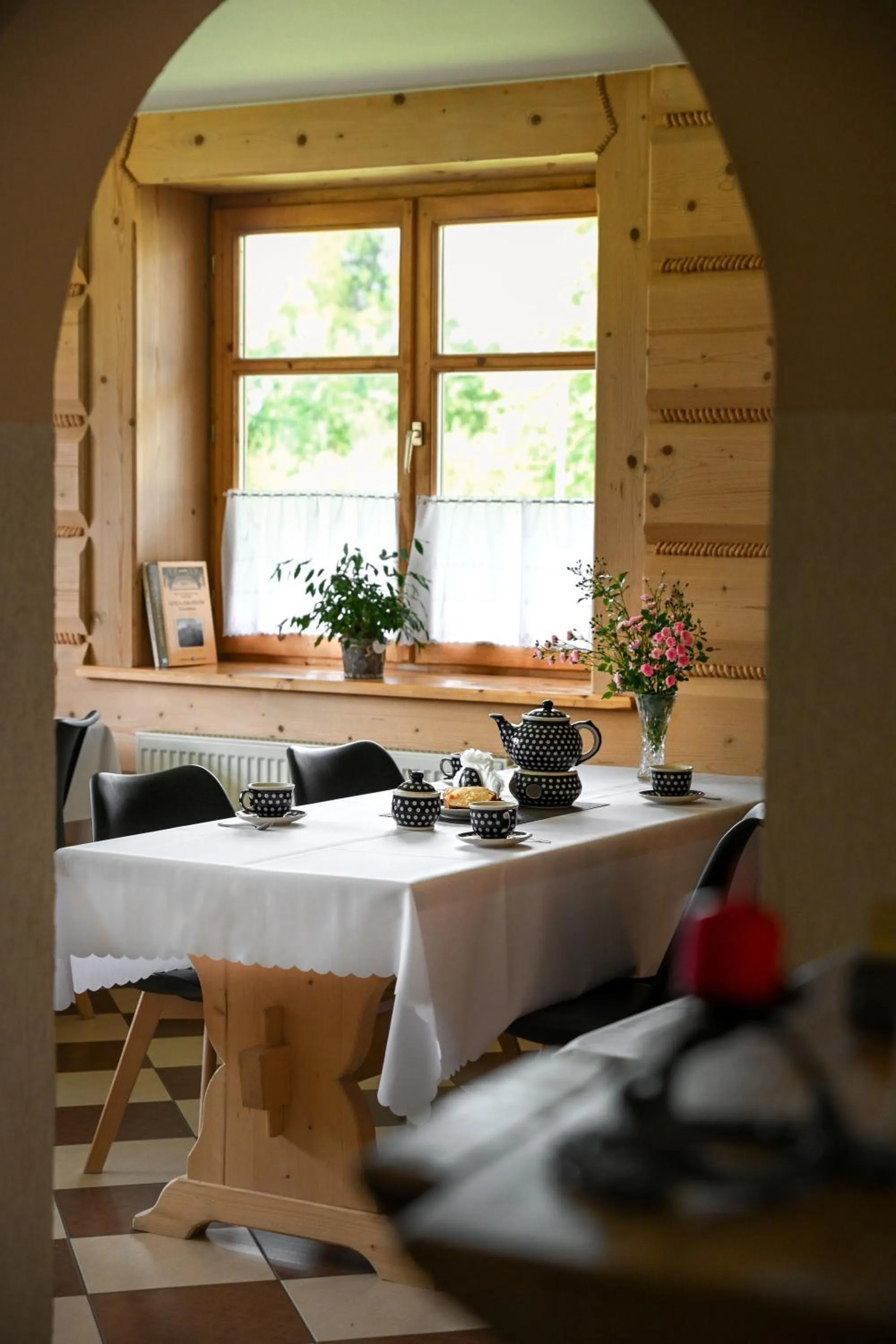 Seating area in Zakątek Pod Smrekami