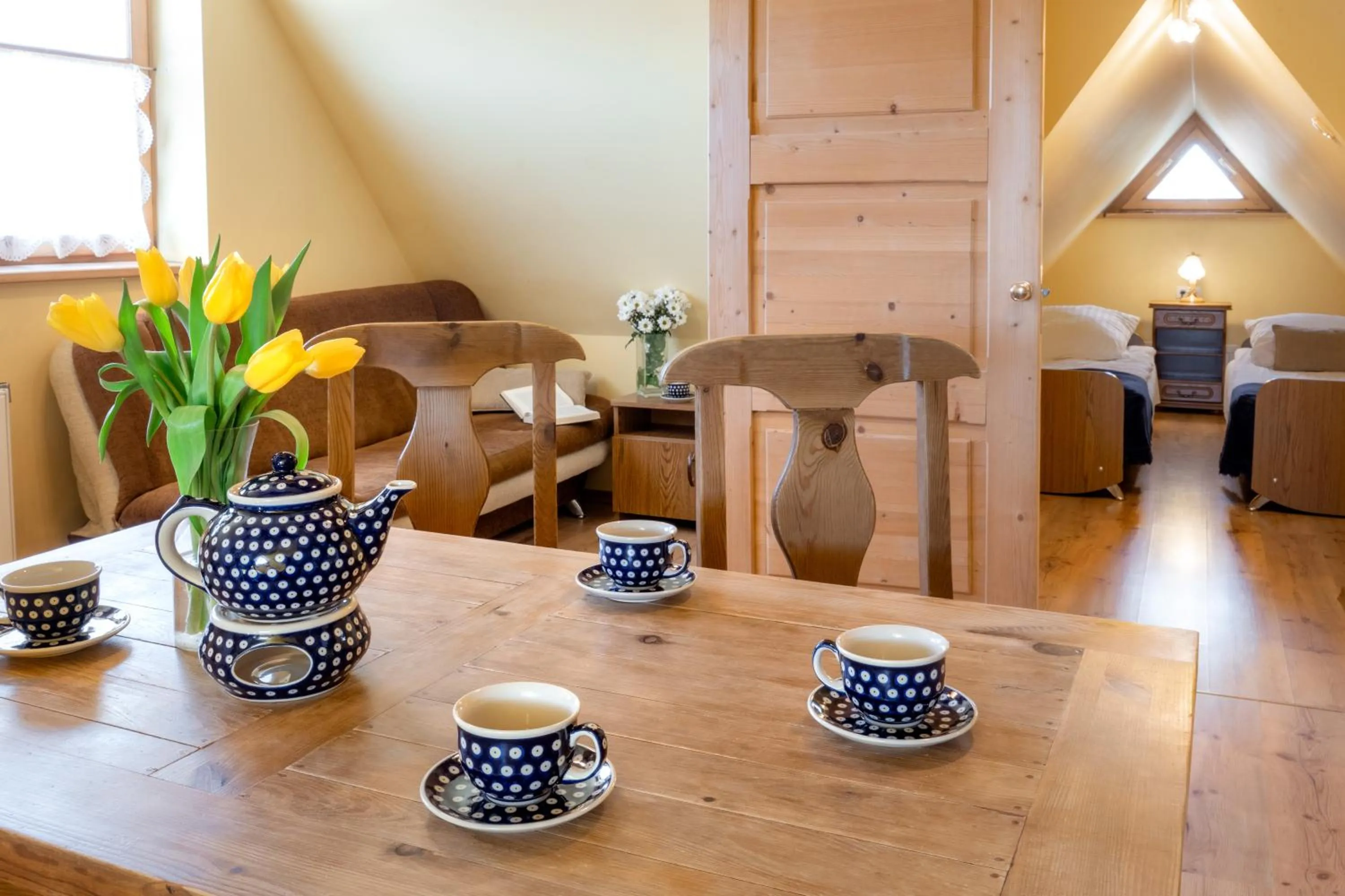 Dining area in Zakątek Pod Smrekami
