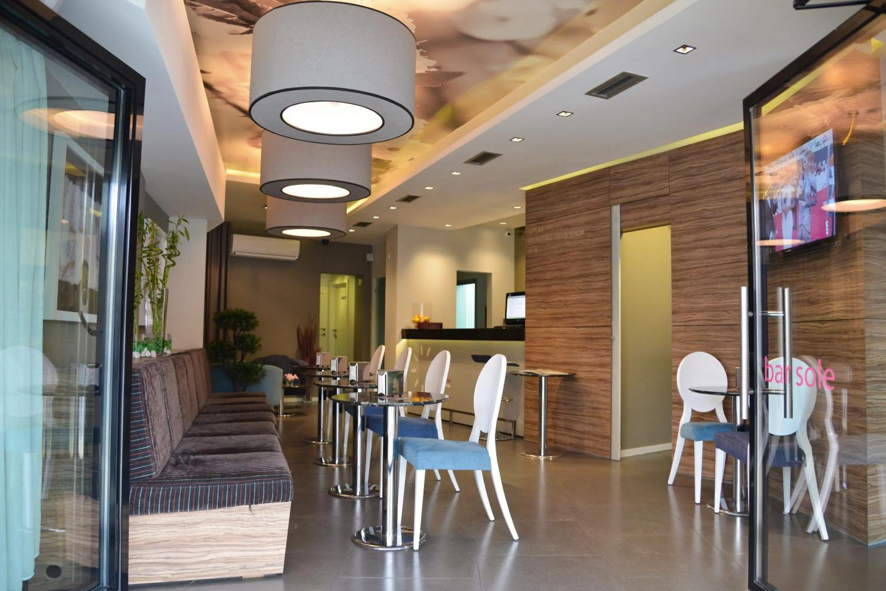Lobby or reception in Hotel Sole