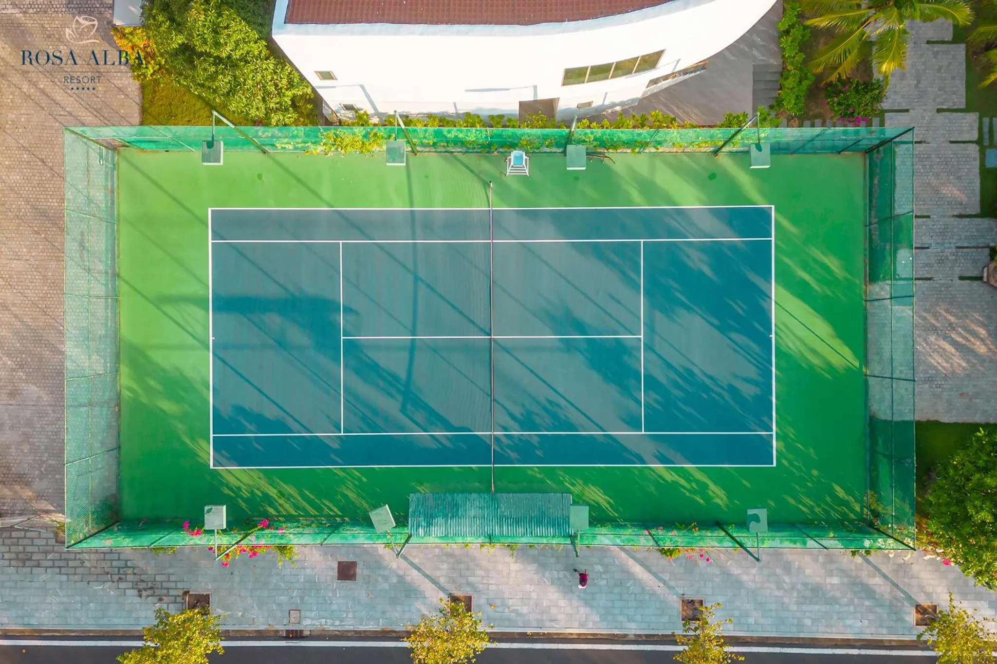 Tennis court in Rosa Alba Resort & Villas Tuy Hoa