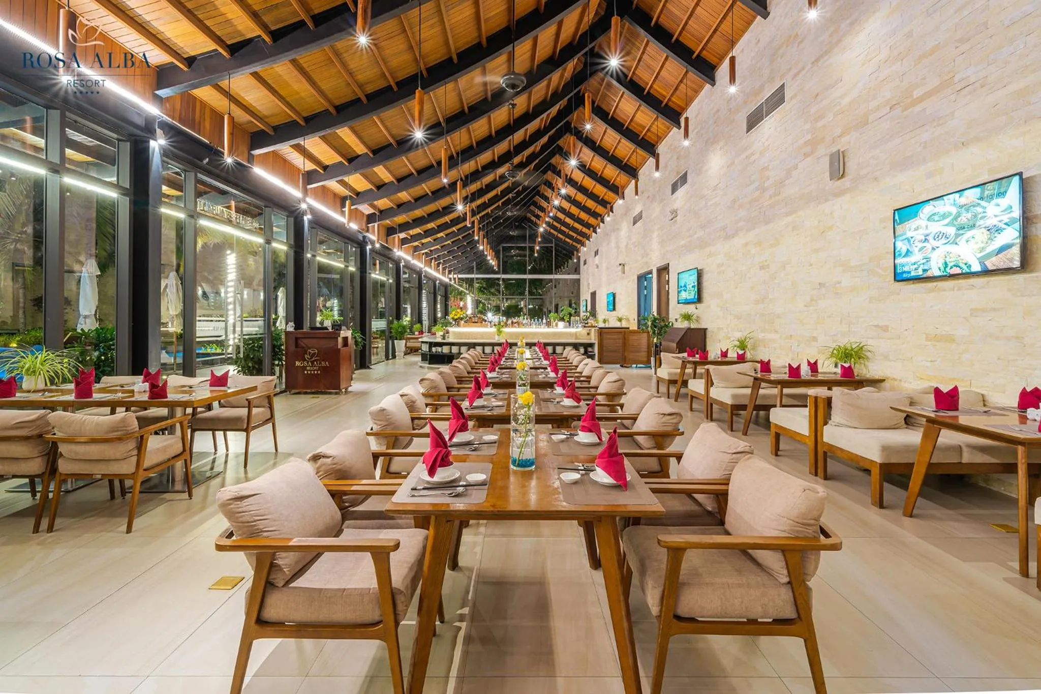 Restaurant/places to eat in Rosa Alba Resort & Villas Tuy Hoa