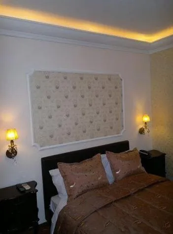 Bed in Hotel Mirto