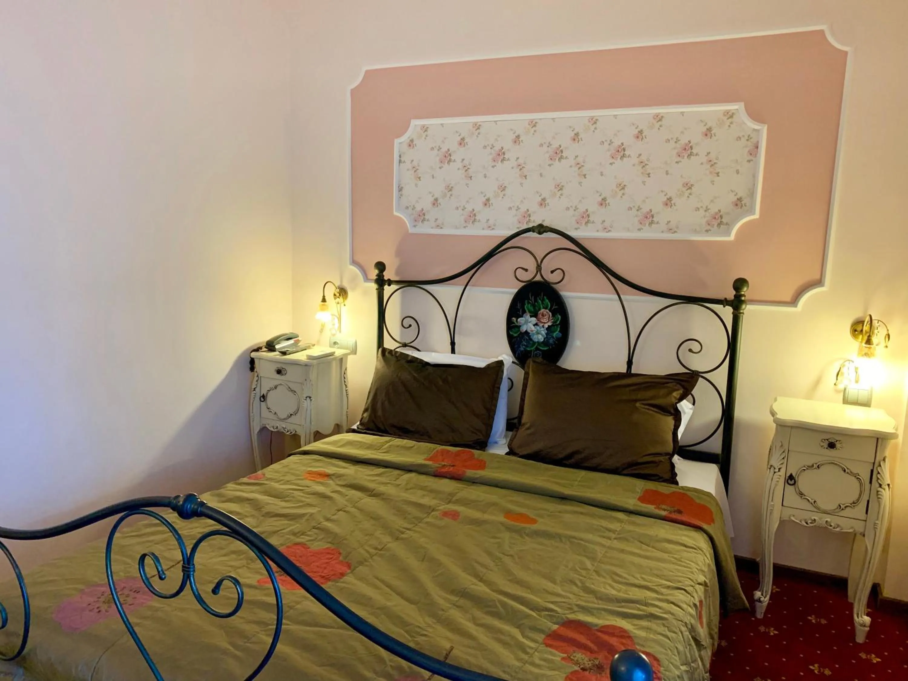 Bed in Hotel Mirto