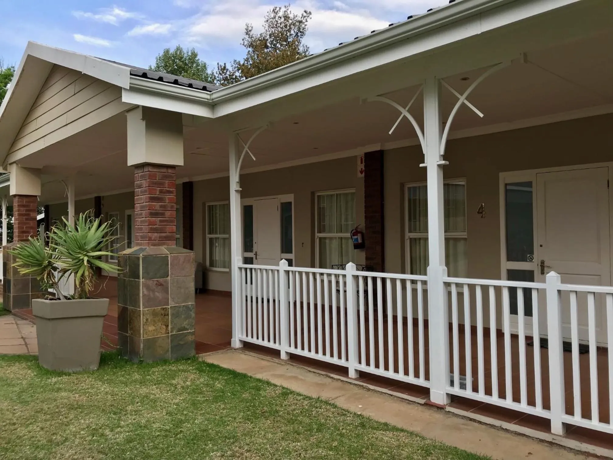 Patio in Anathi Hotel