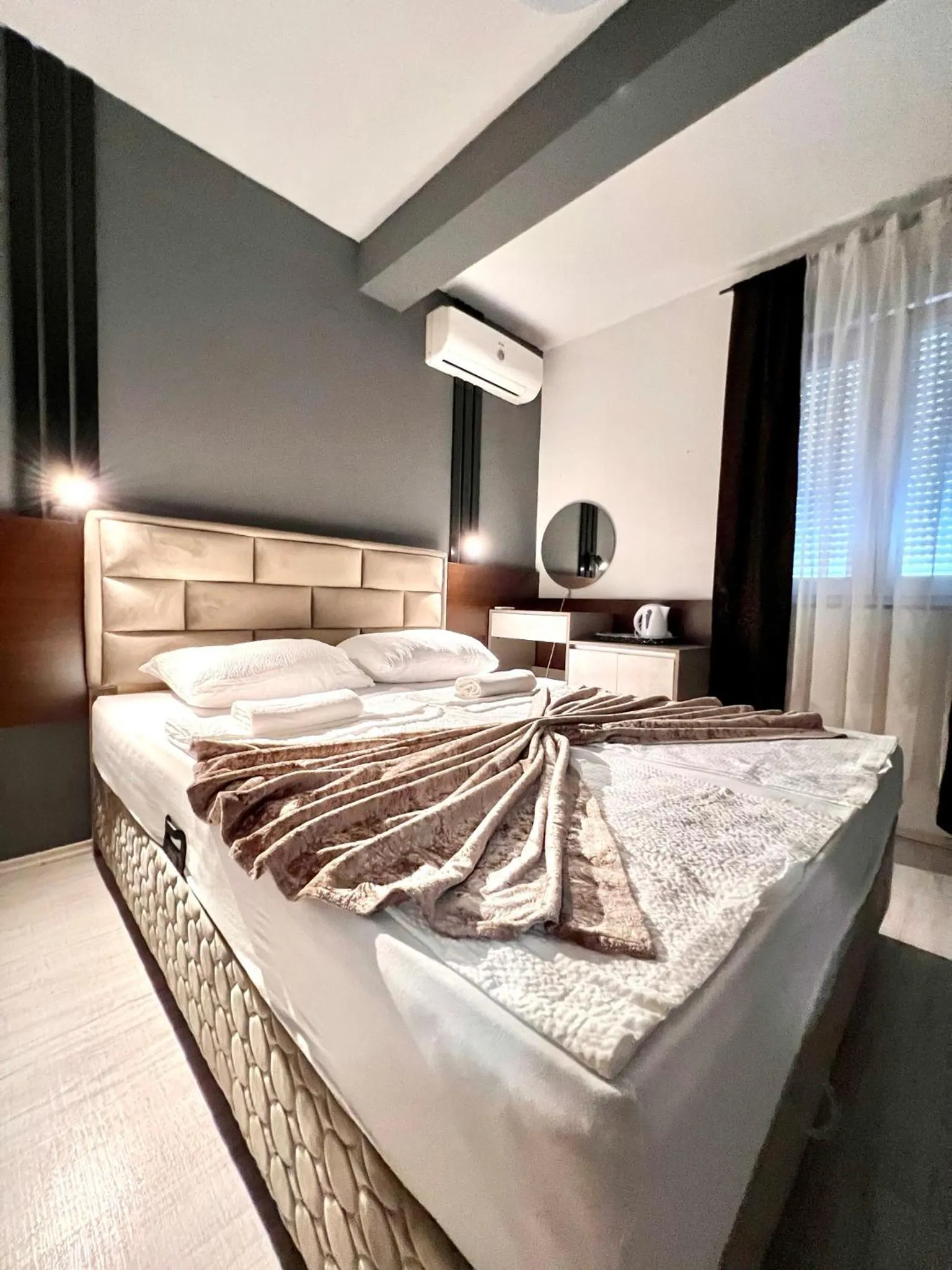 Bed in Hotel & Spa Villa Luxe