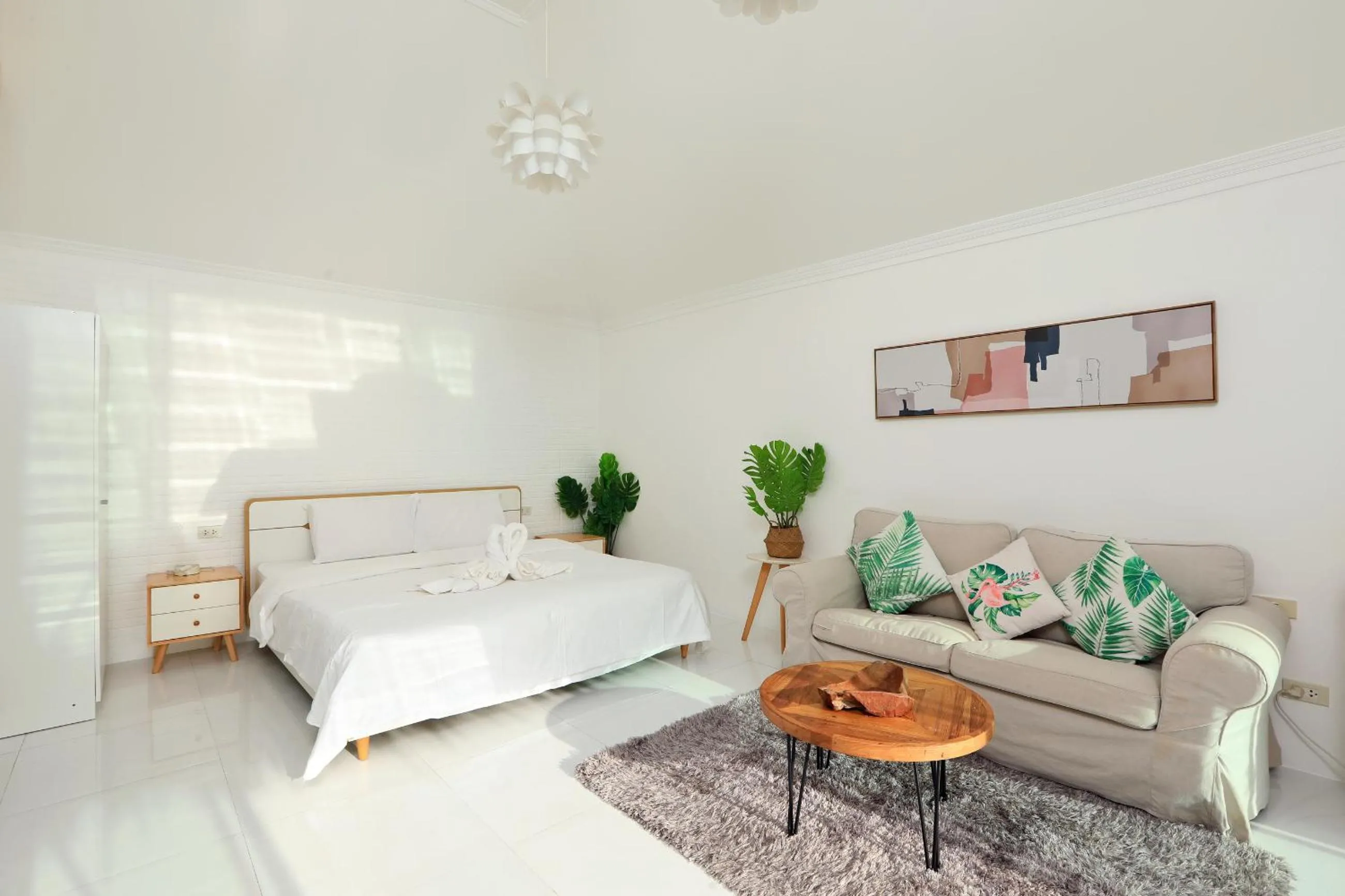 Bed in Daydream villa resort