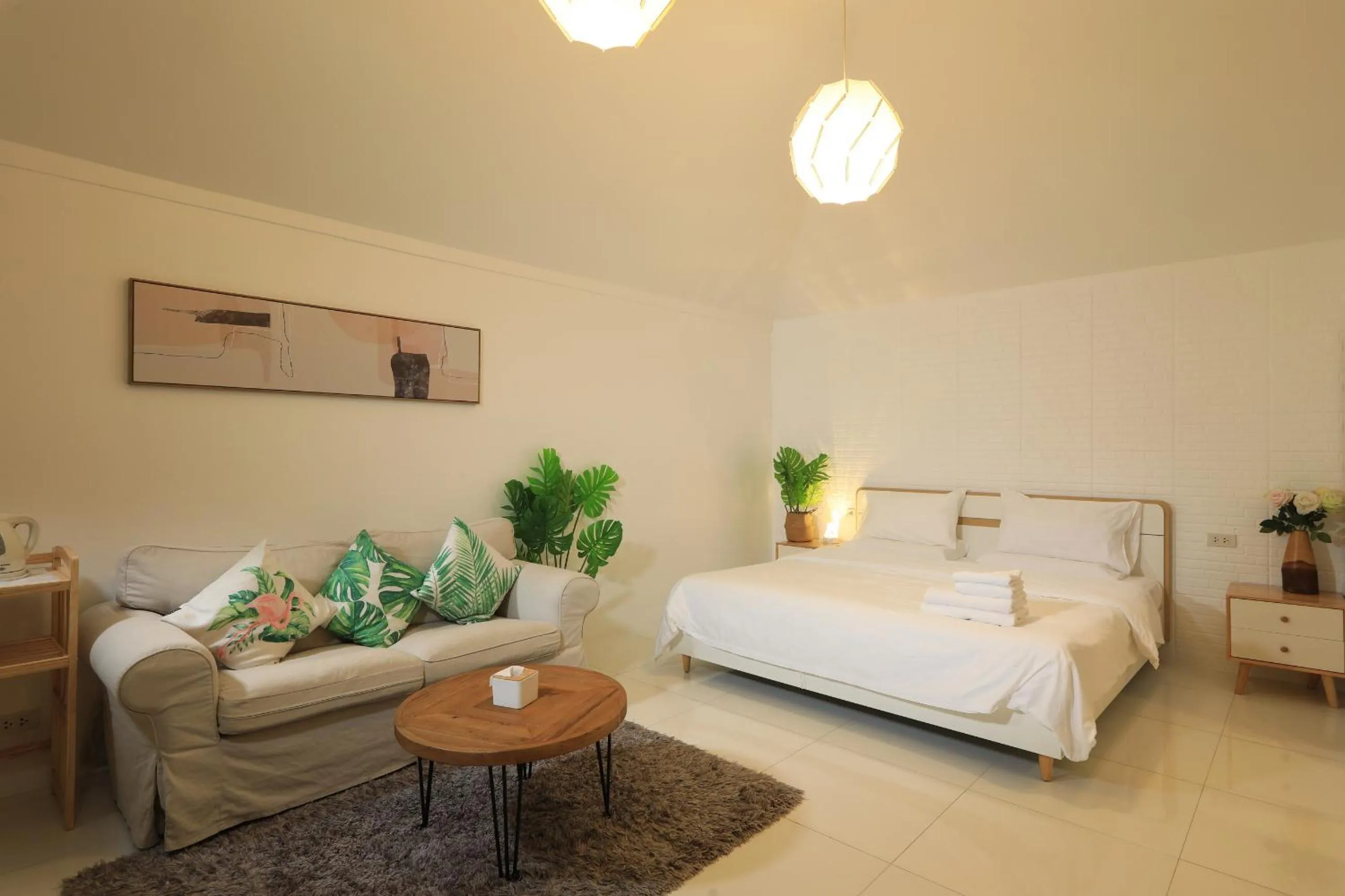 Bed in Daydream villa resort