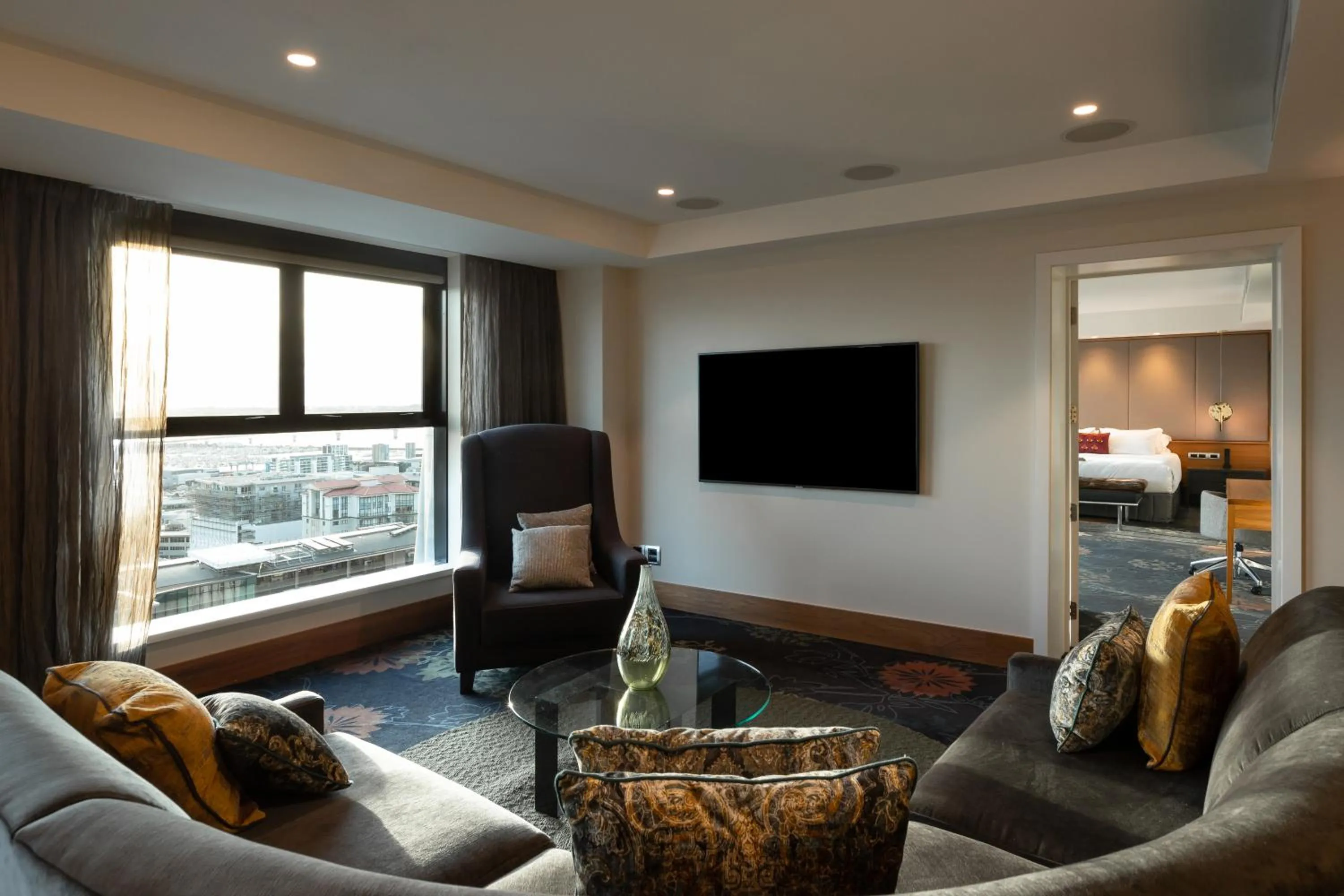 Living room in The Grand by SkyCity