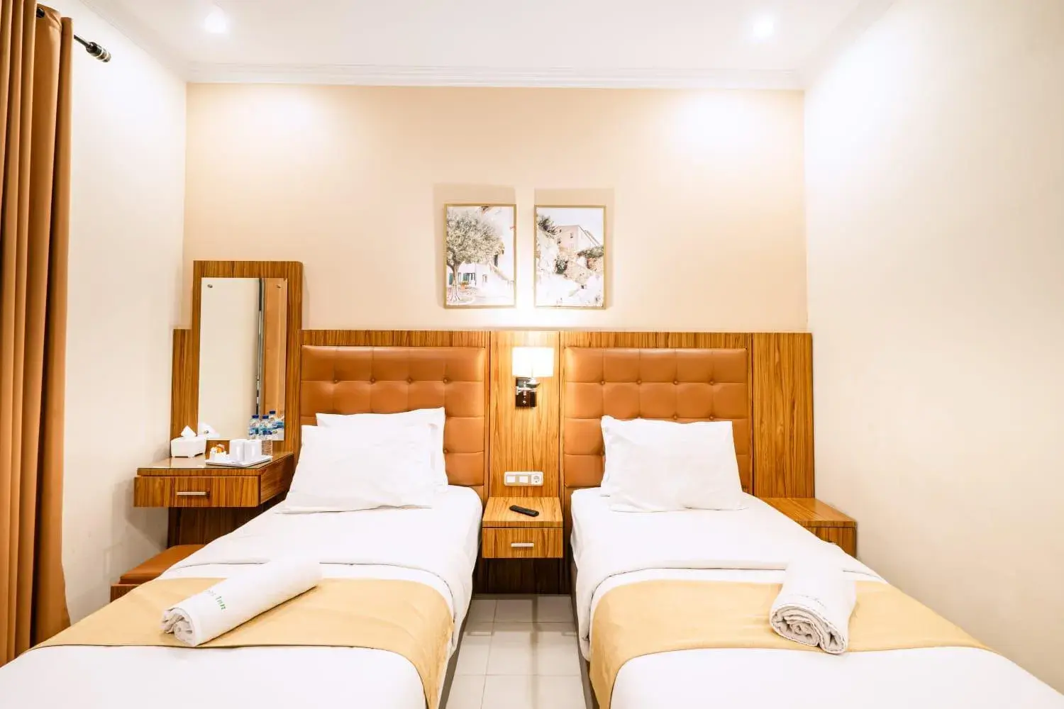 Bed in Selaras Inn Syariah Bed in Selaras Inn Syariah