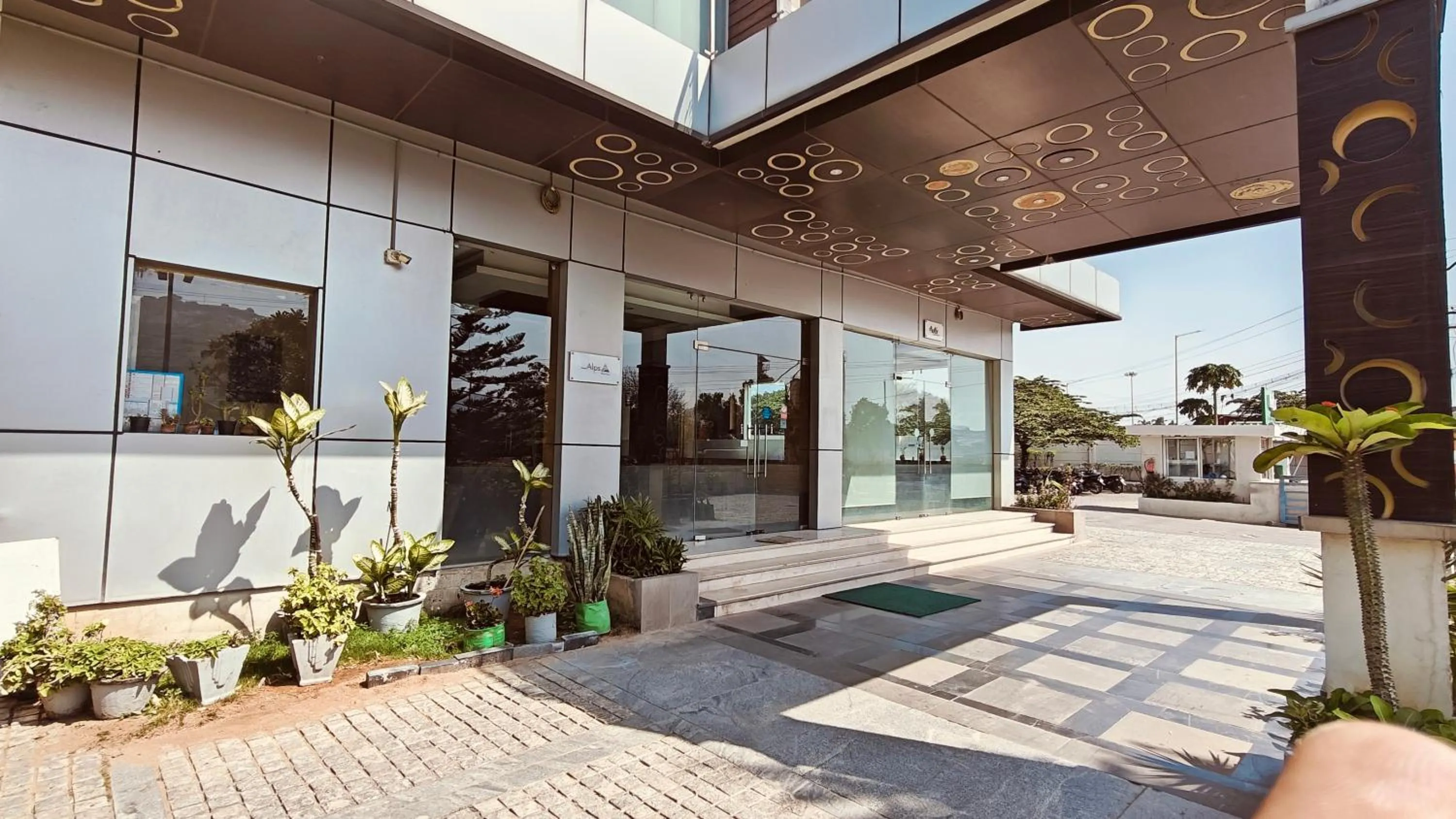Facade/entrance in Alps Residency - A Bergamont Hotel, Krishnagiri