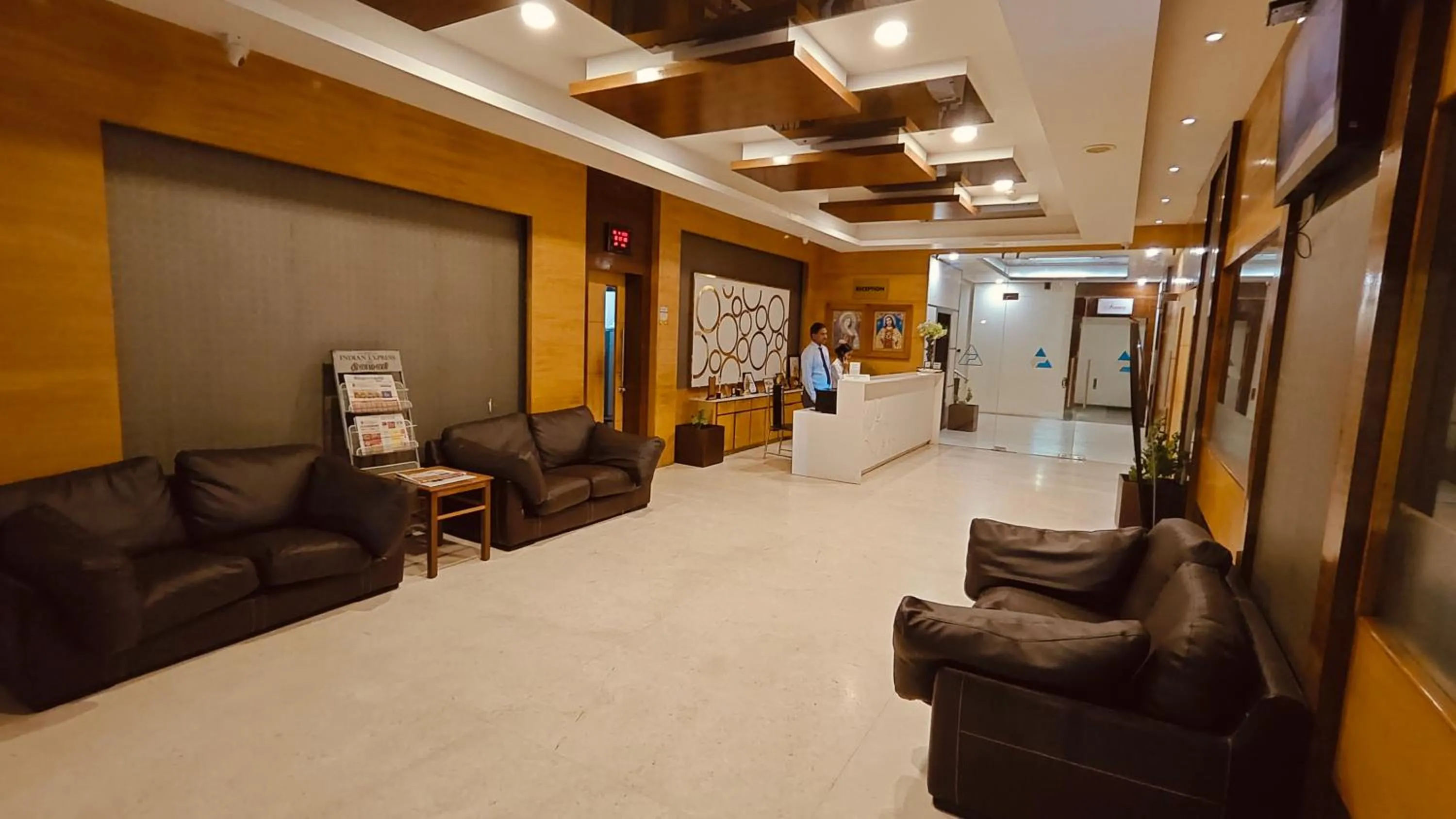 Lobby or reception in Alps Residency - A Bergamont Hotel, Krishnagiri