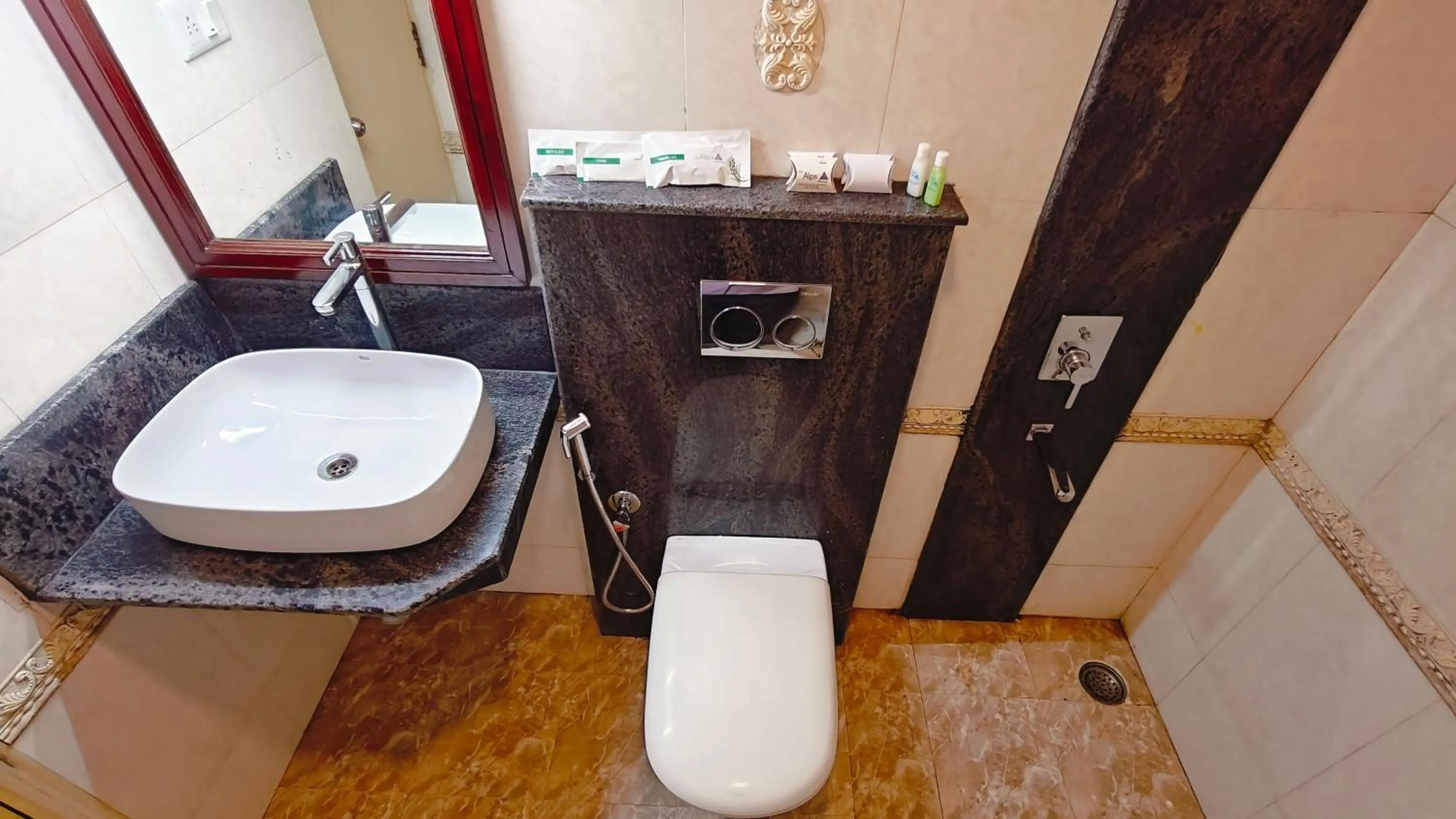 Toilet in Alps Residency - A Bergamont Hotel, Krishnagiri