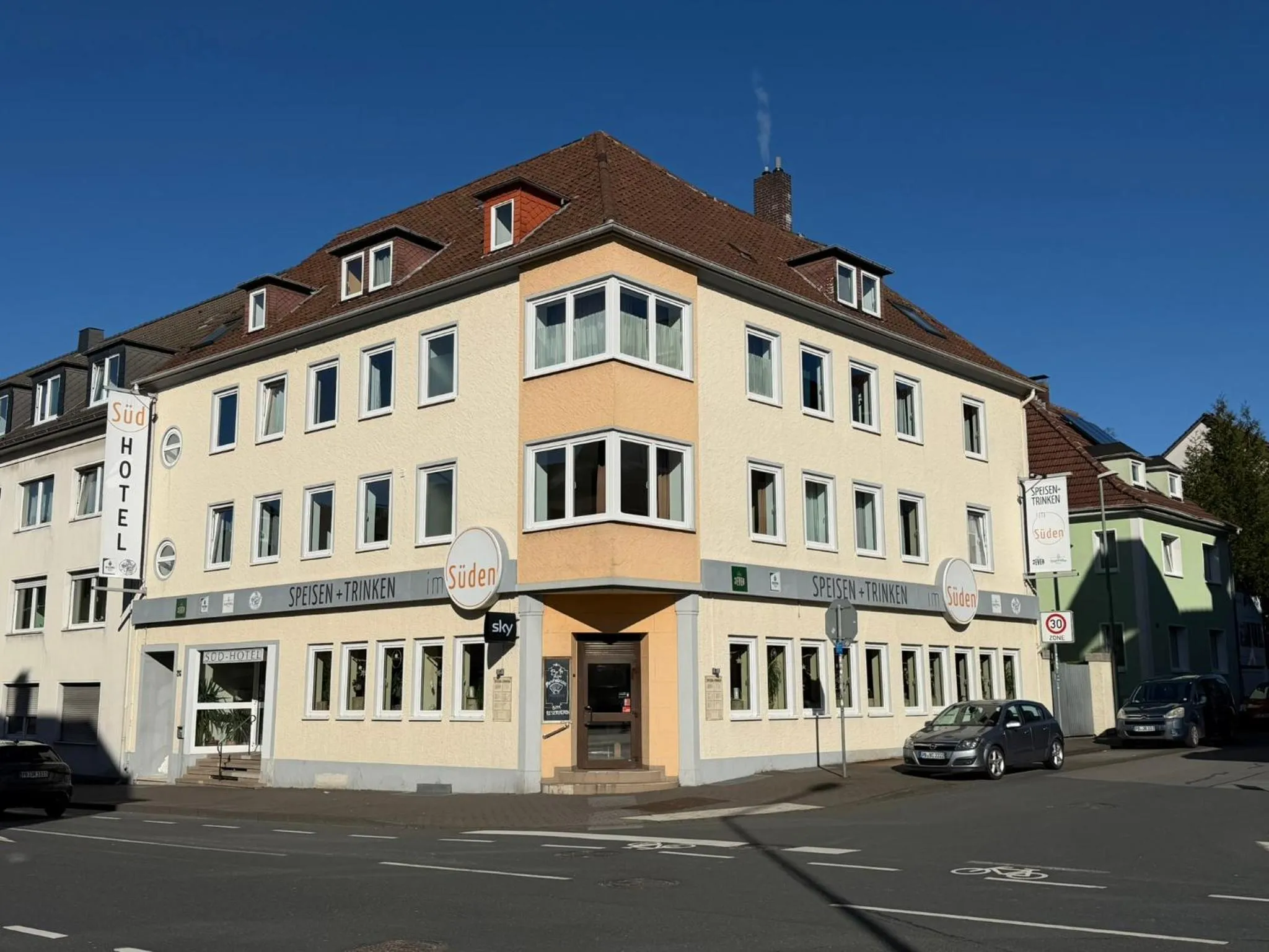Property building in Südhotel