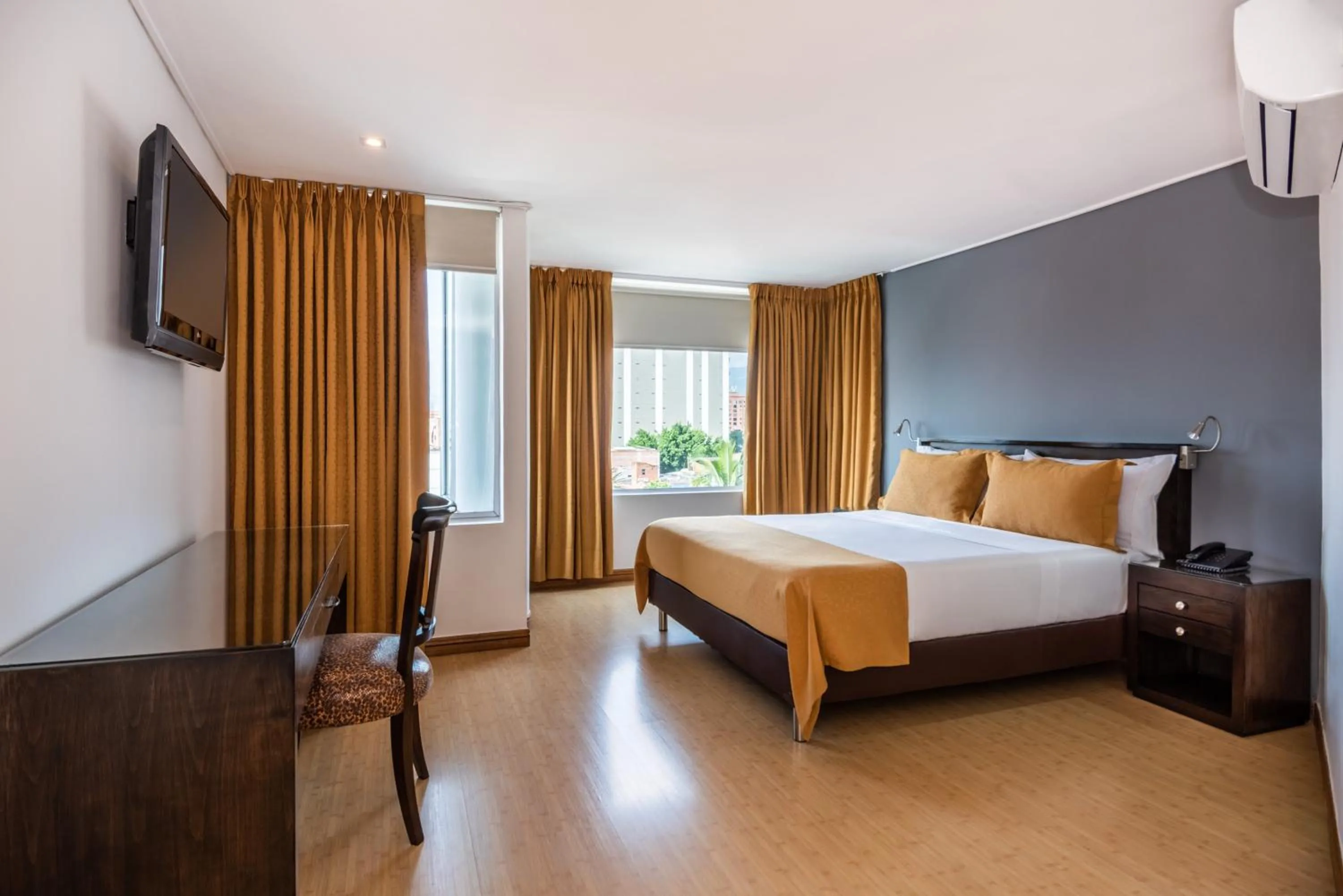 Bed in Hotel Egina Medellin