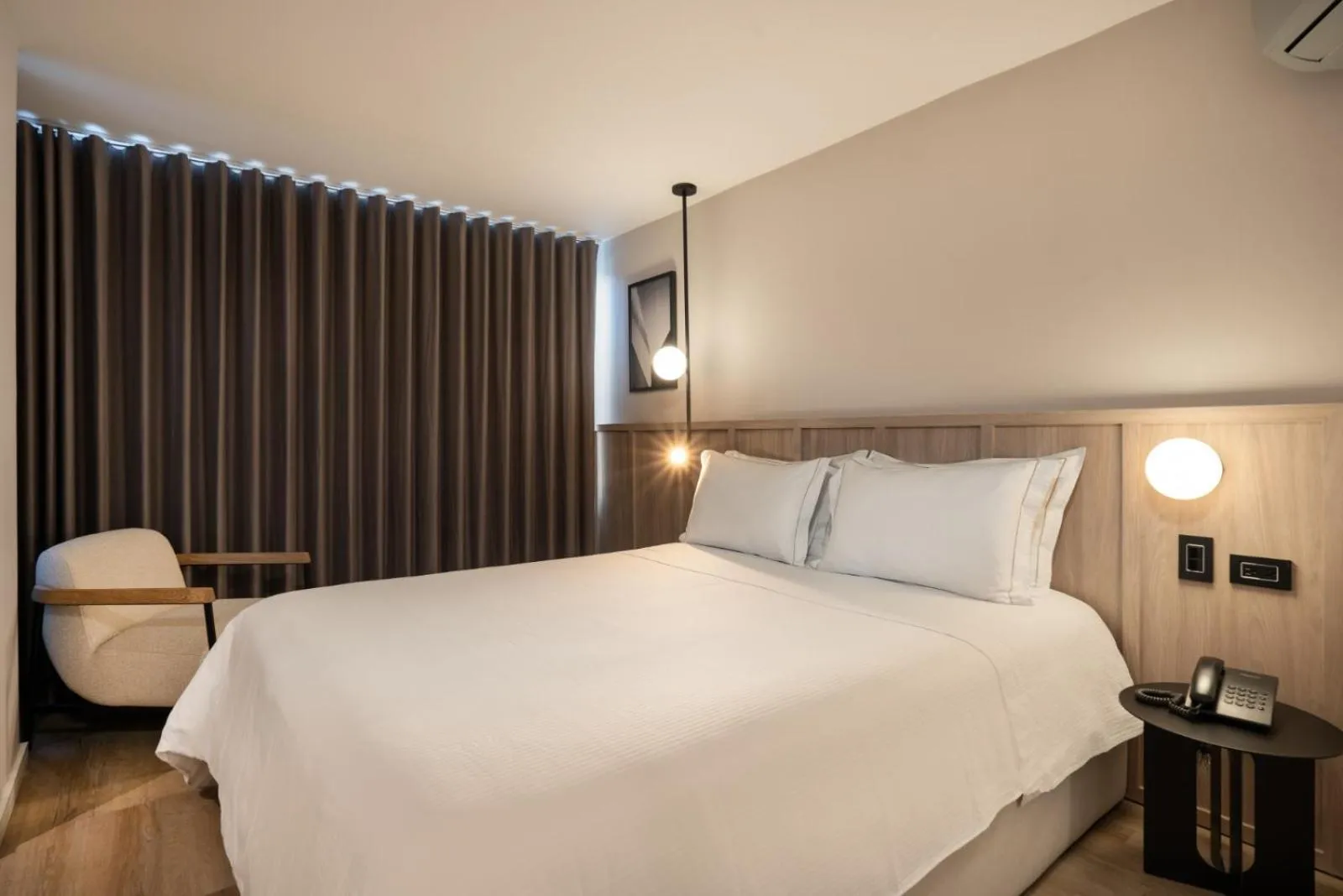 Bedroom, Bed in Hotel Egina Medellin