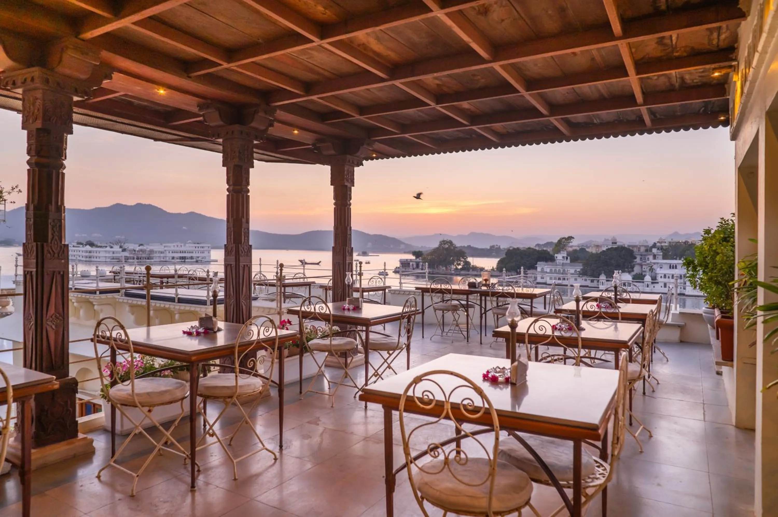 Dining area in Kankarwa Haveli
