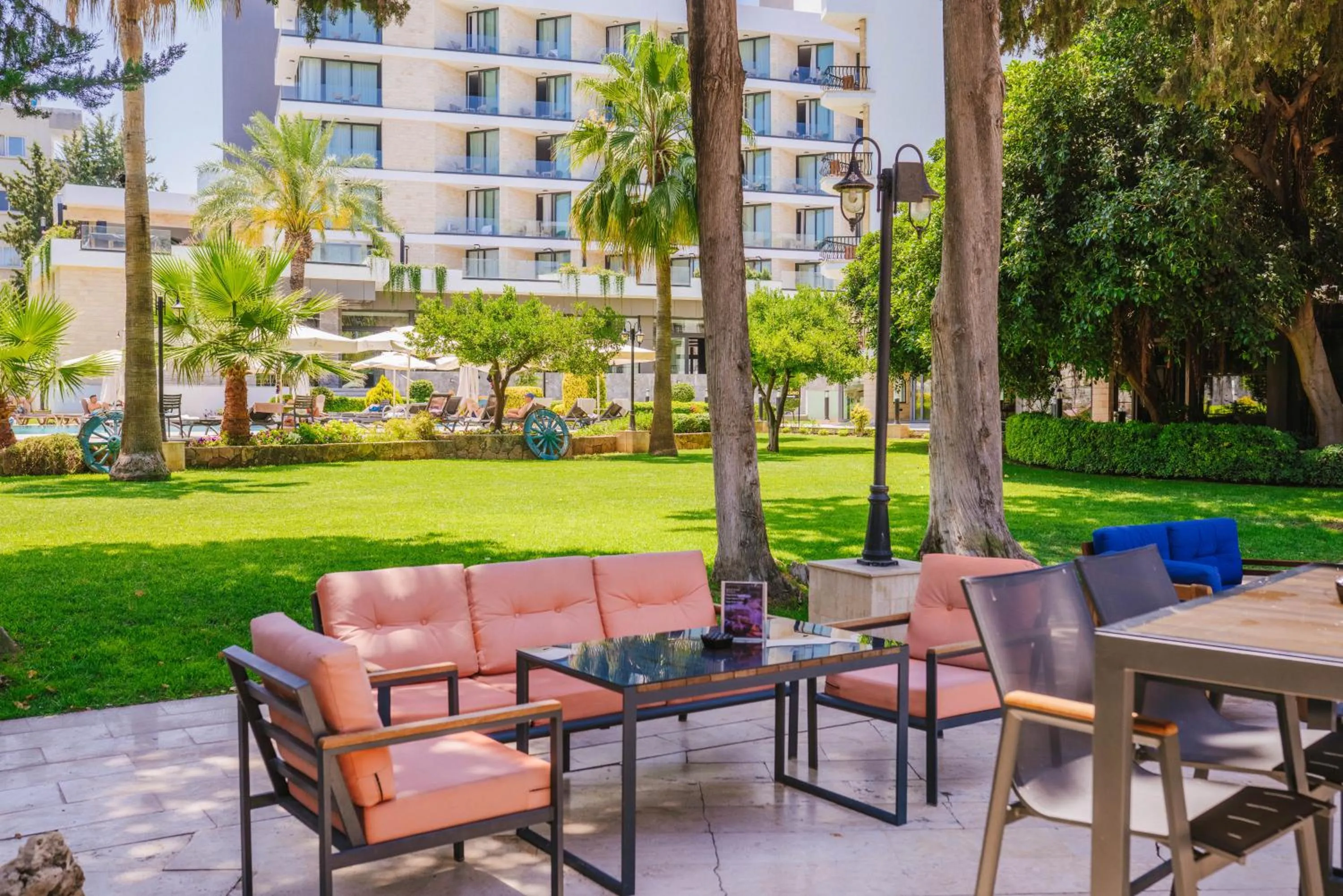 Garden in Hotel Pia Bella