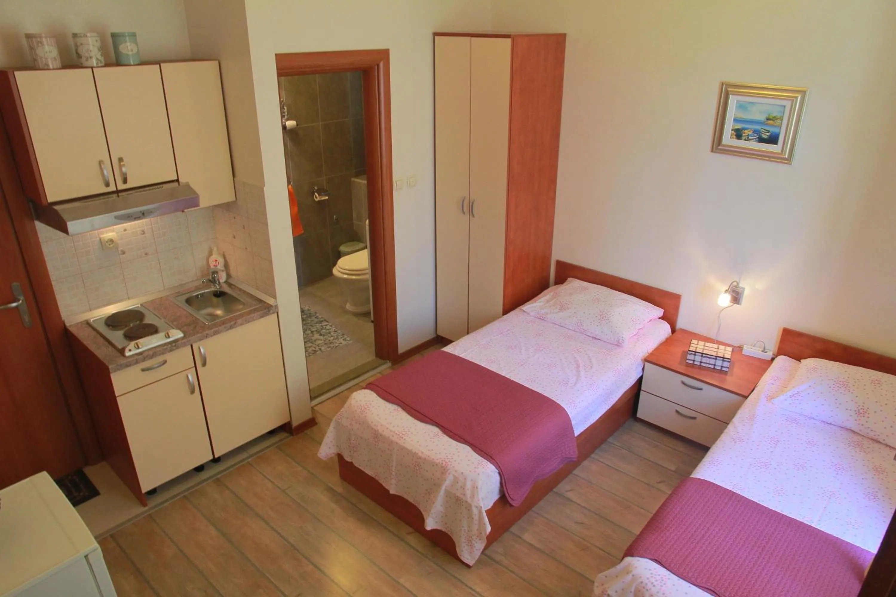 Bedroom, Bed in Villa Spalatina