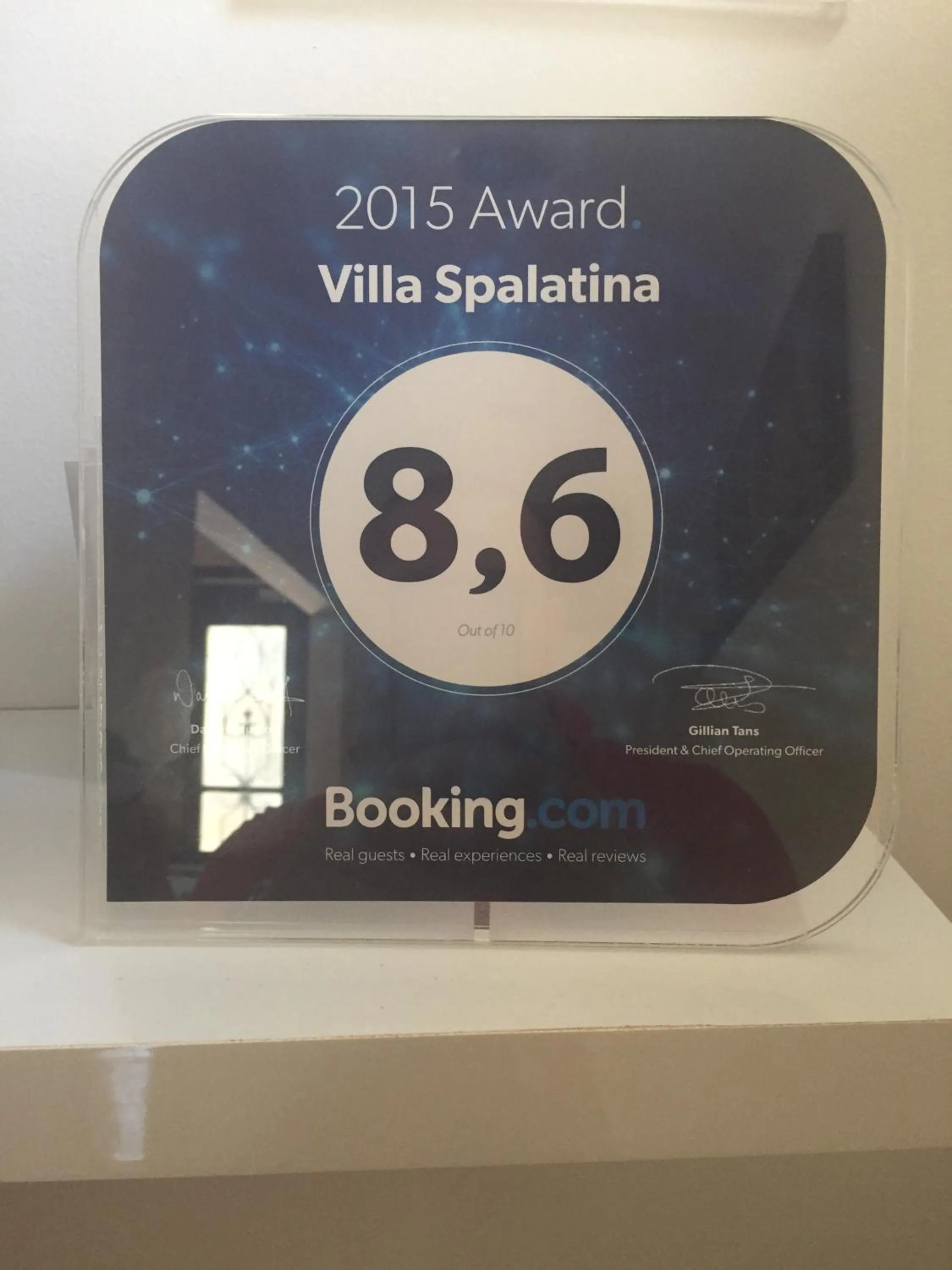Certificate/Award in Villa Spalatina