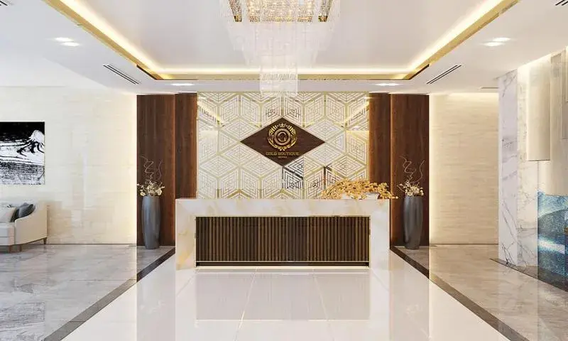 Lobby or reception in Gold Boutique Hotel Danang Lobby or reception in Gold Boutique Hotel Danang