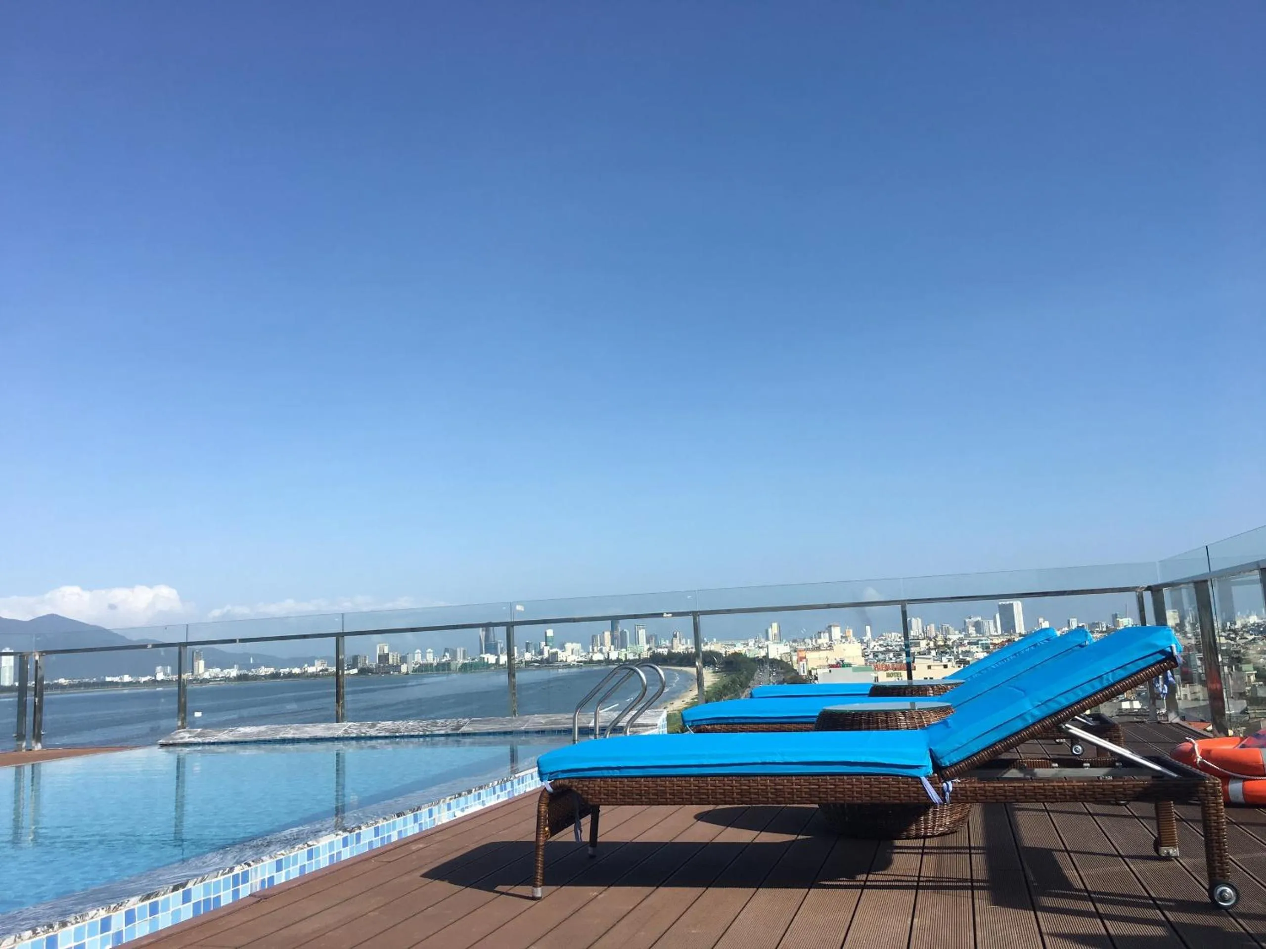Swimming pool in Gold Boutique Hotel Danang