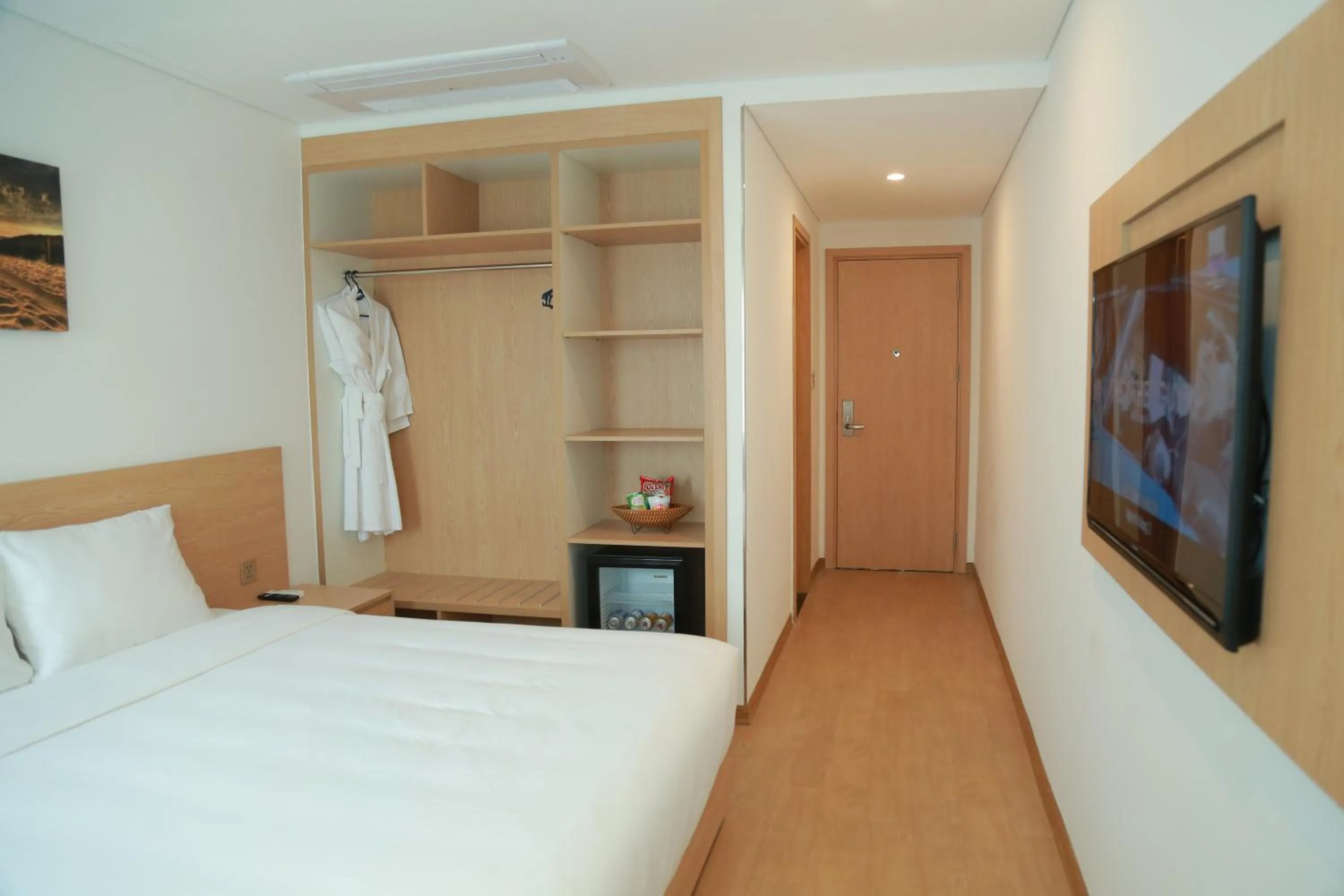 Bed in Gold Boutique Hotel Danang