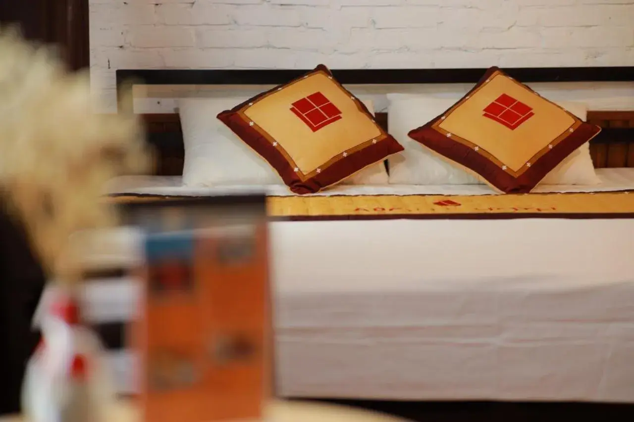 Bed in AROMA Ha Long Hotel Bed in AROMA Ha Long Hotel