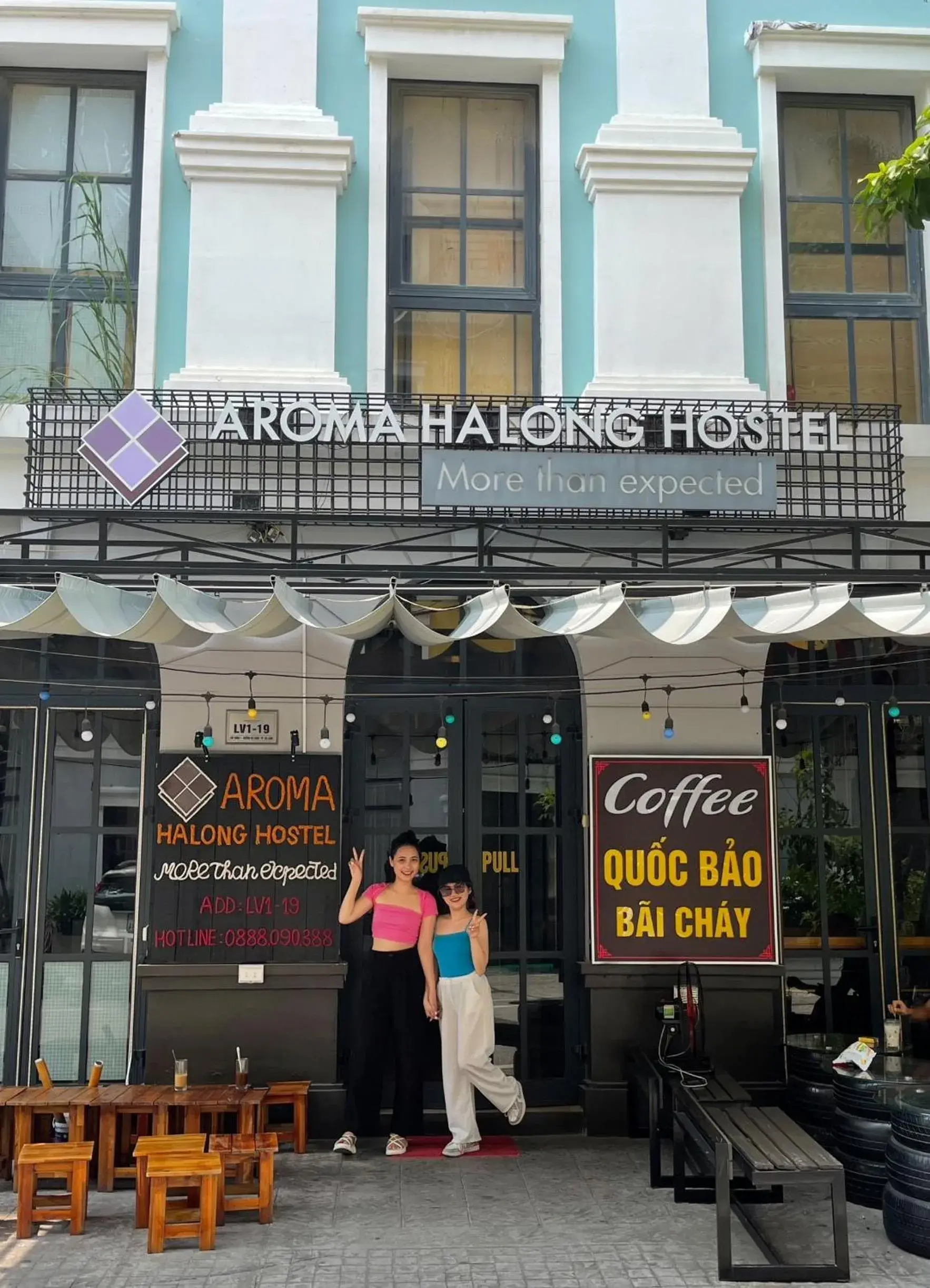 Property building in AROMA Ha Long Hotel Property building in AROMA Ha Long Hotel