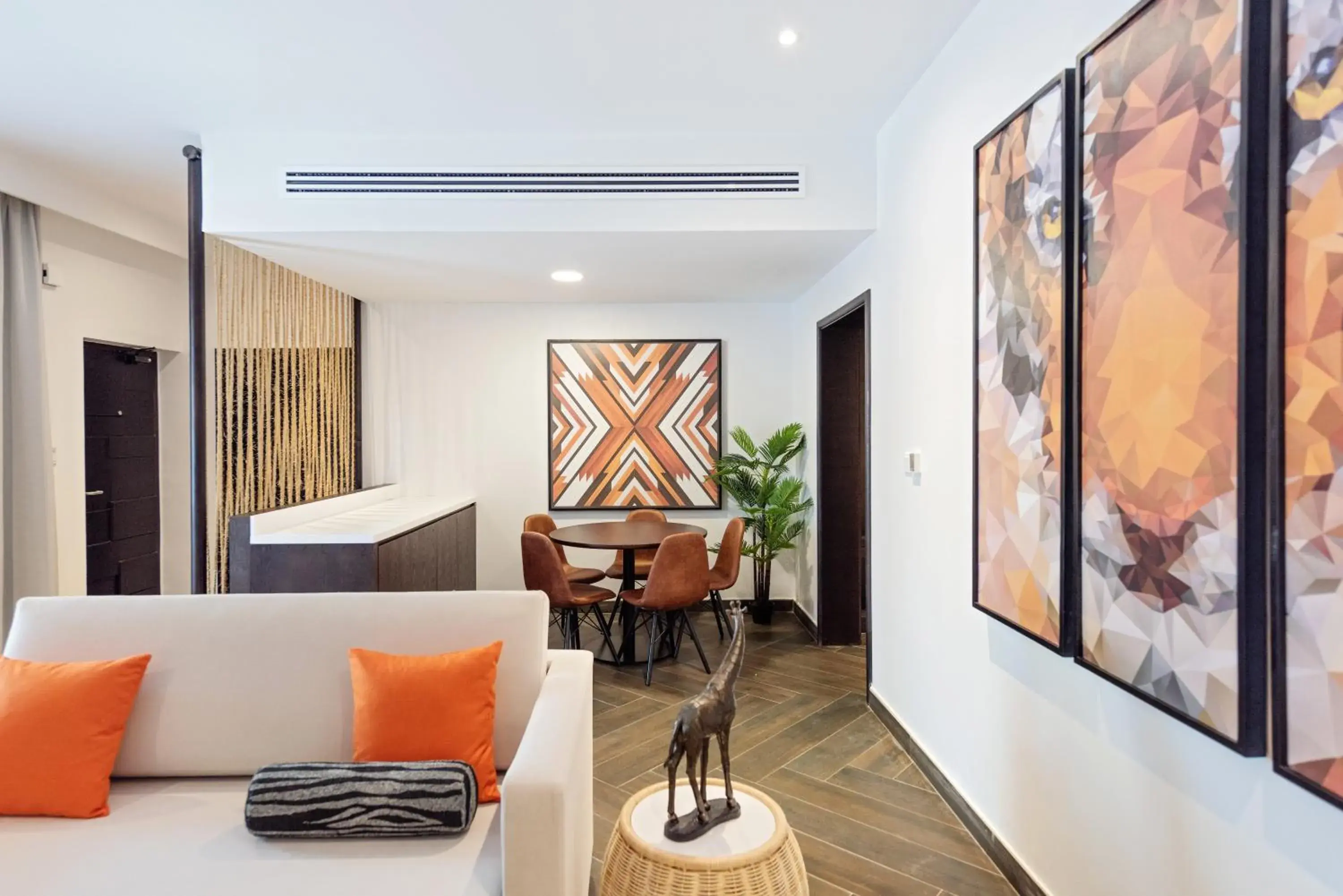 Living room, Bed in Emirates Park Resort Living room, Bed in Emirates Park Resort