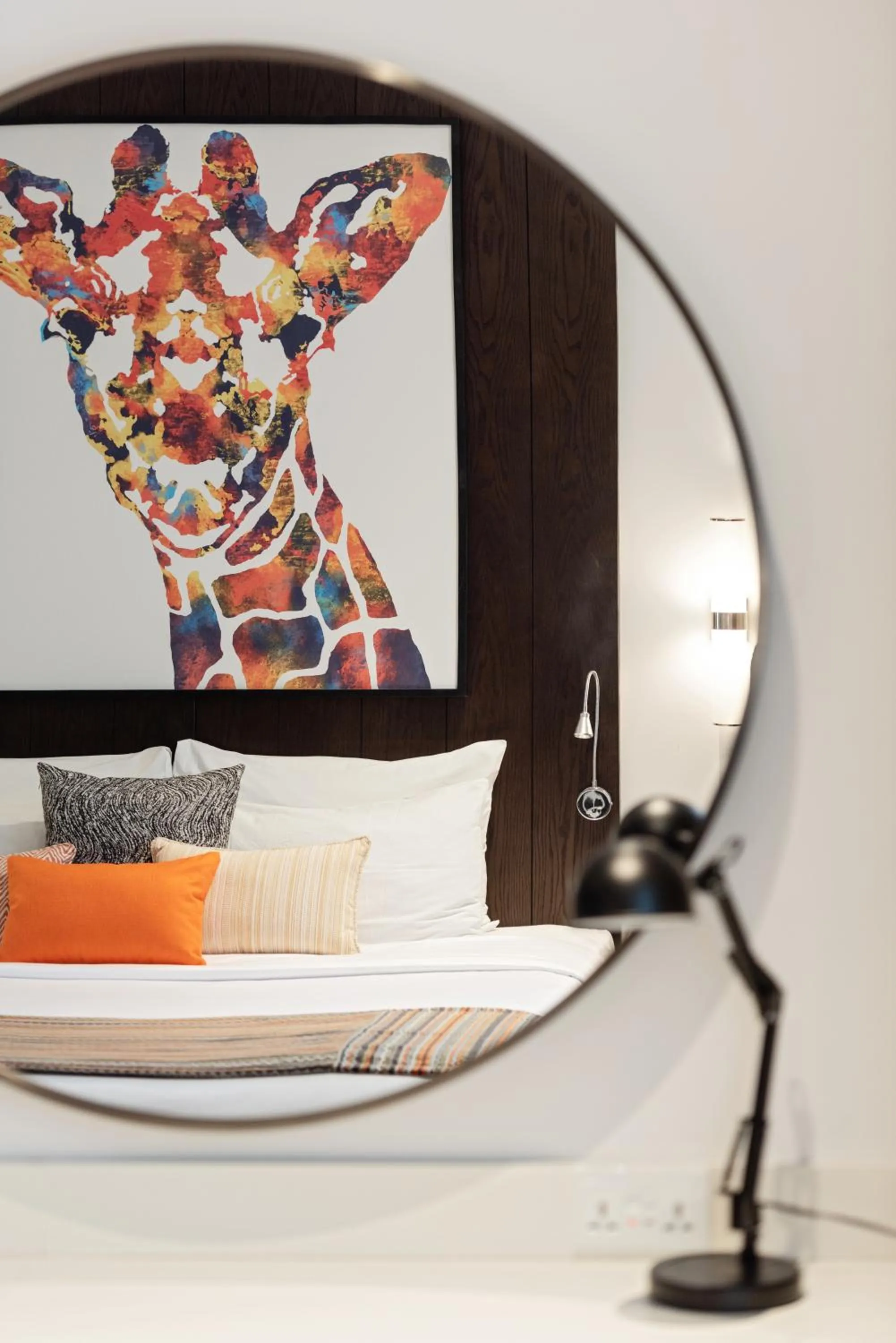 Bed in Emirates Park Resort