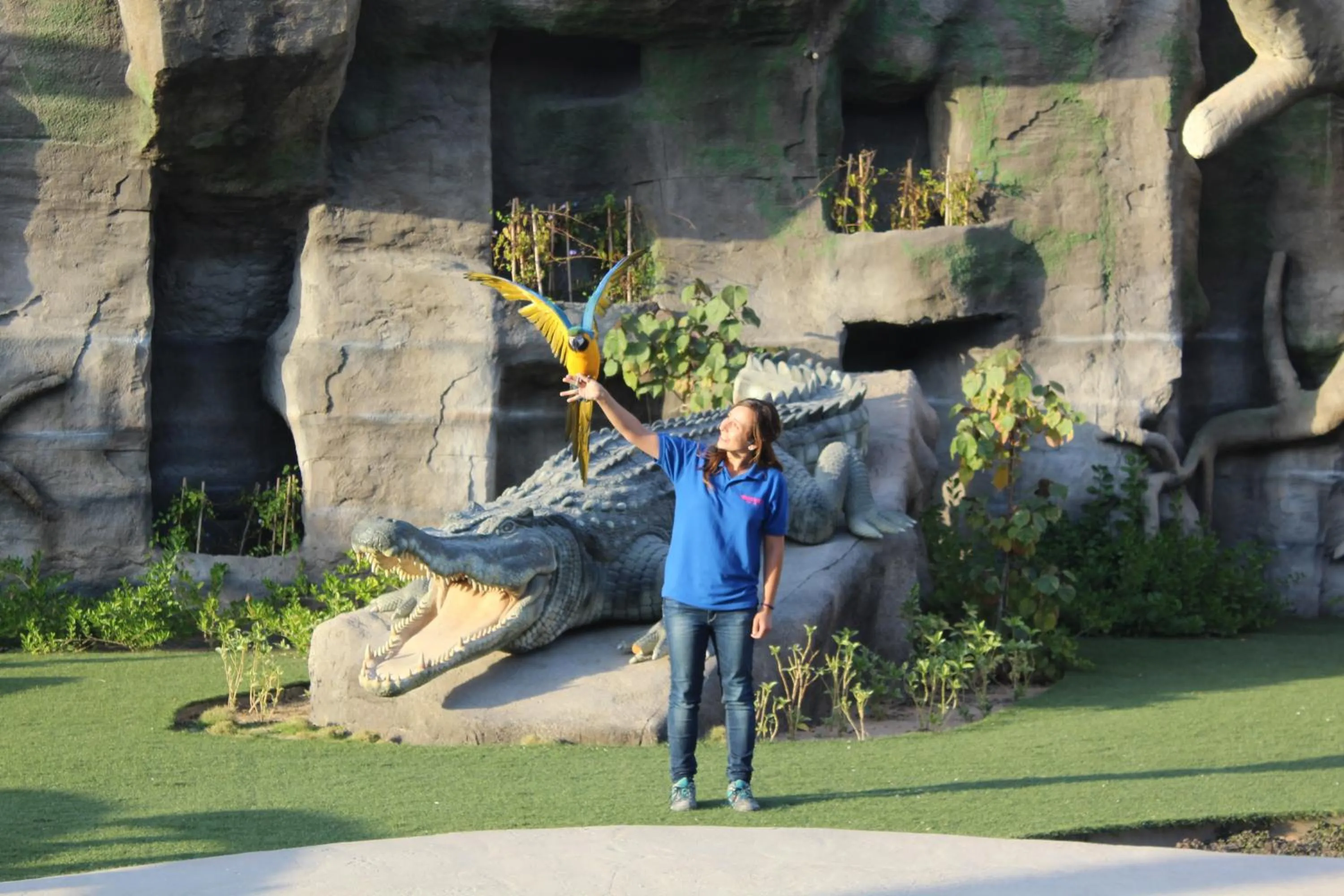 Natural landscape in Emirates Park Resort