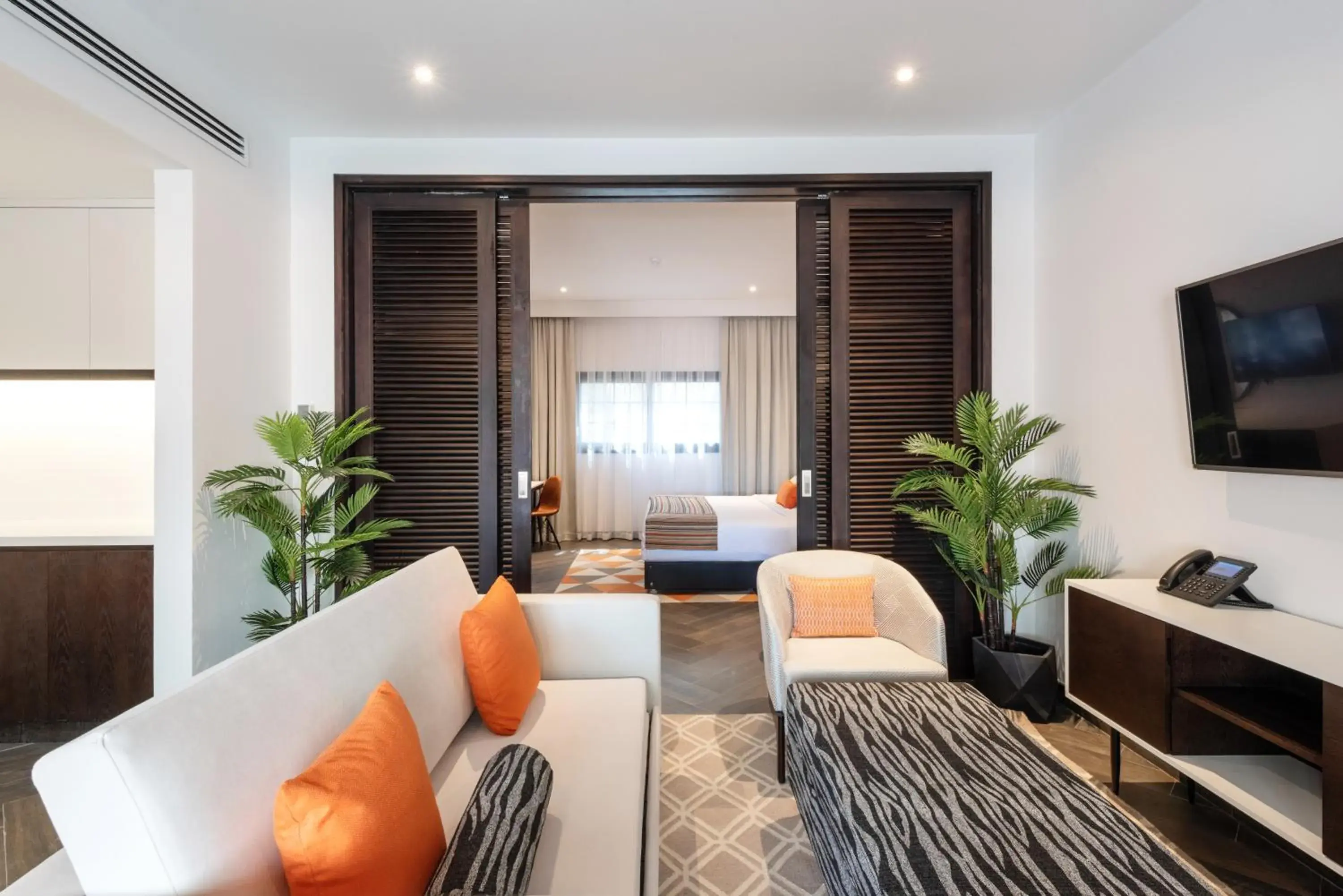 Living room in Emirates Park Resort Living room in Emirates Park Resort