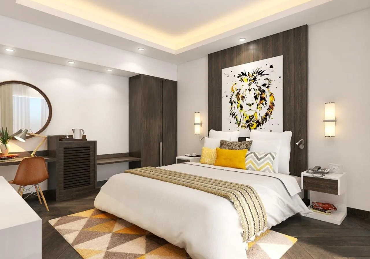 Photo of the whole room, Bed in Emirates Park Resort