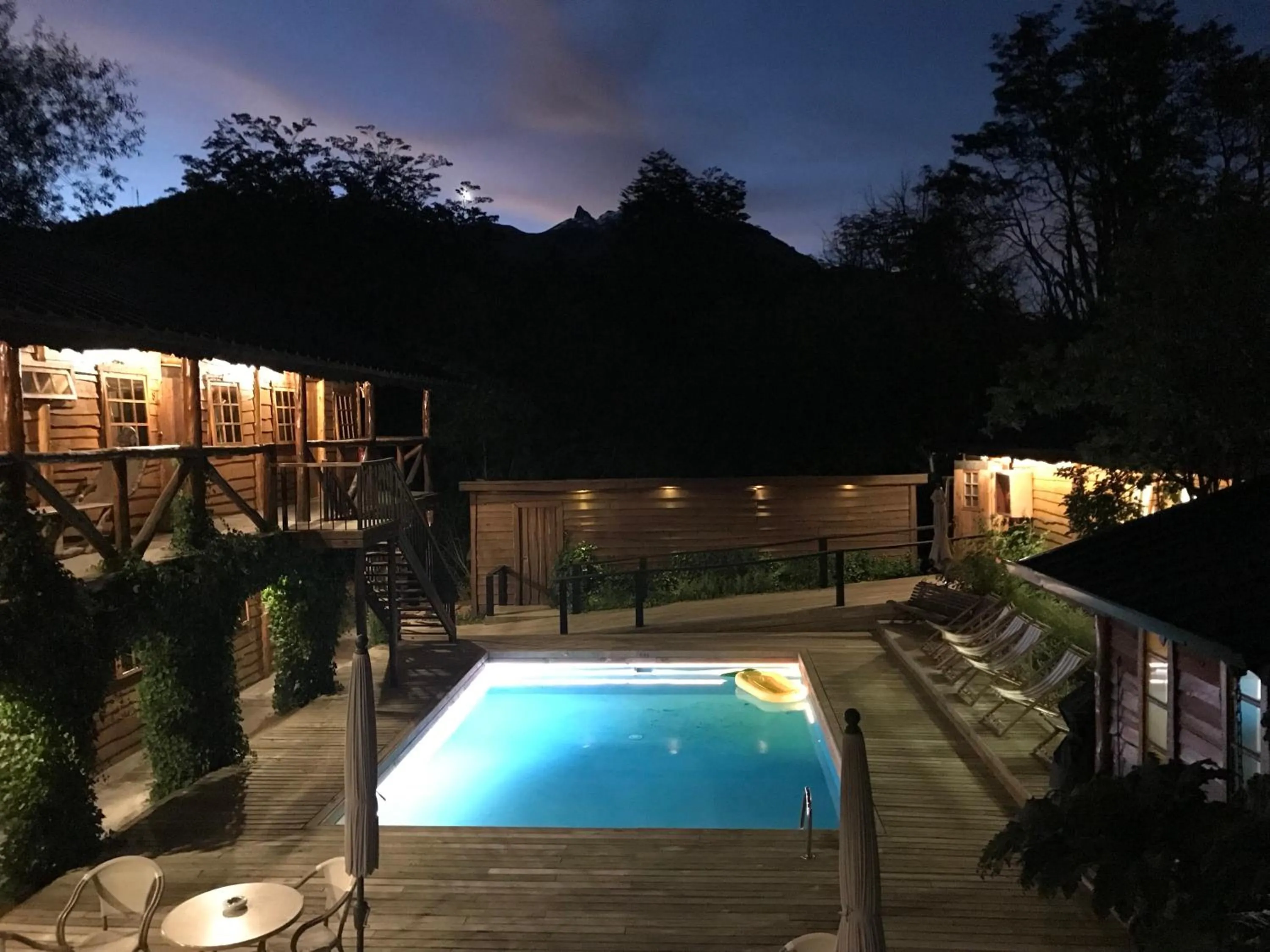 Patio in Hotel El Barranco