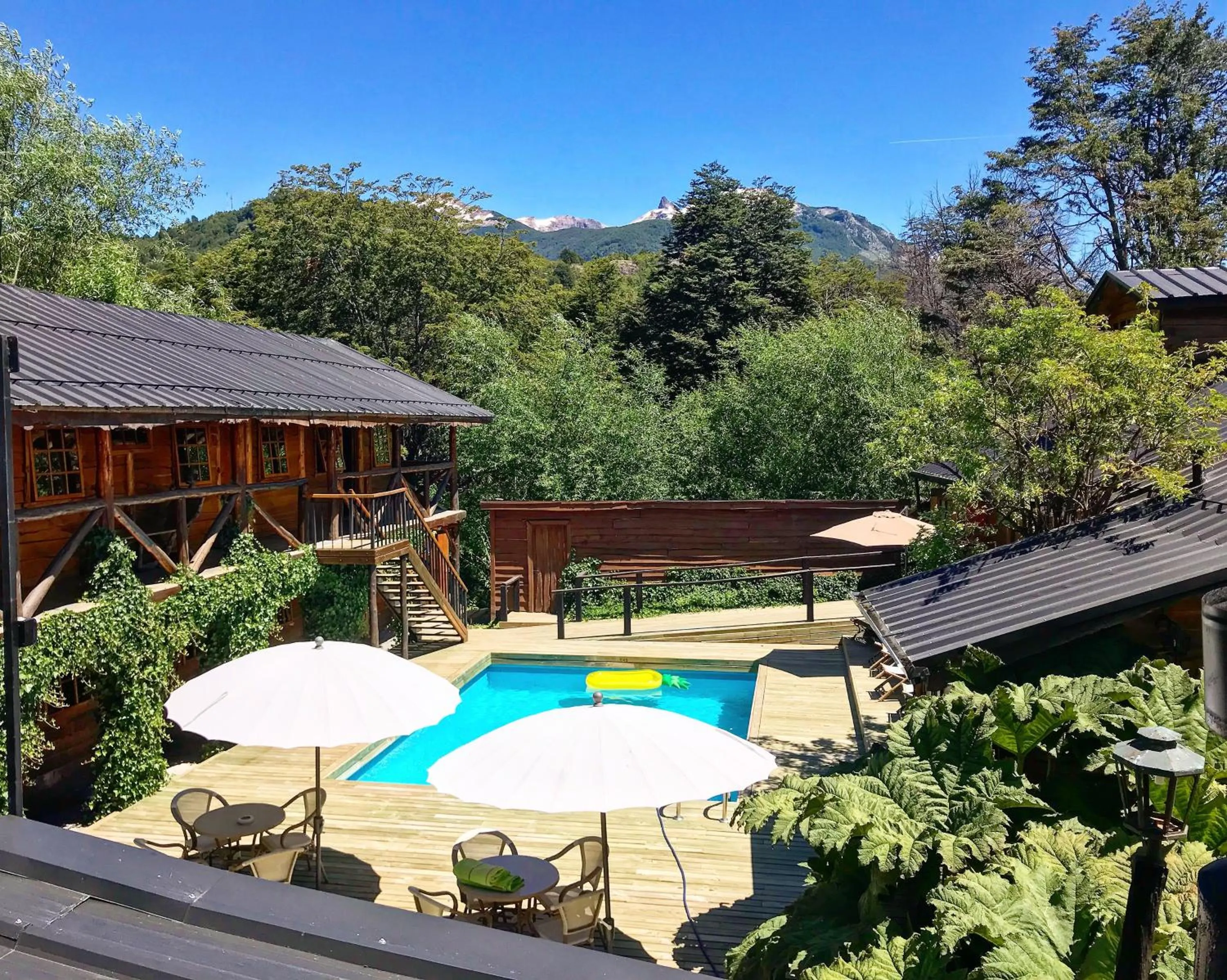 Garden view in Hotel El Barranco