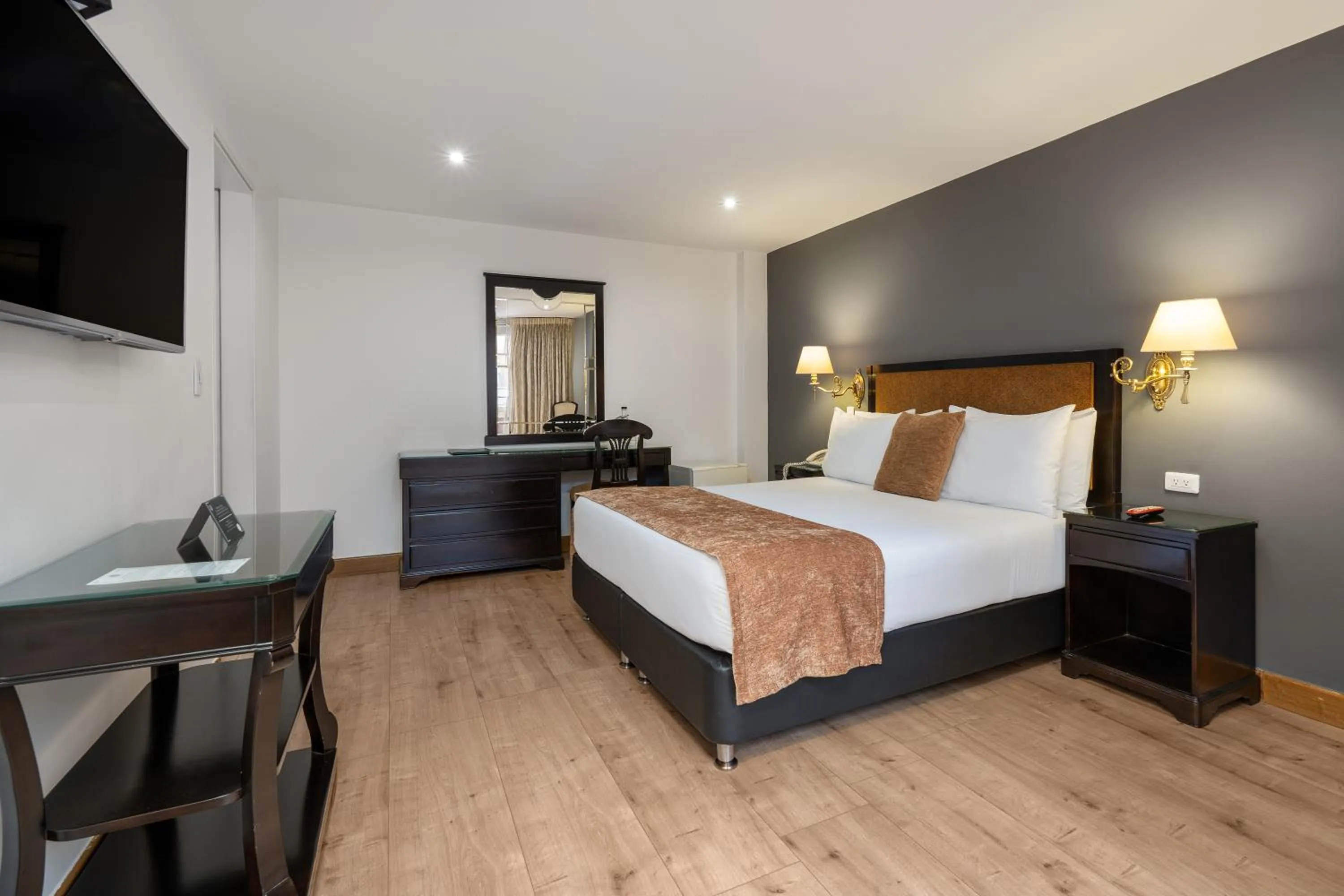 Bed in Hotel Le Manoir Bogotá