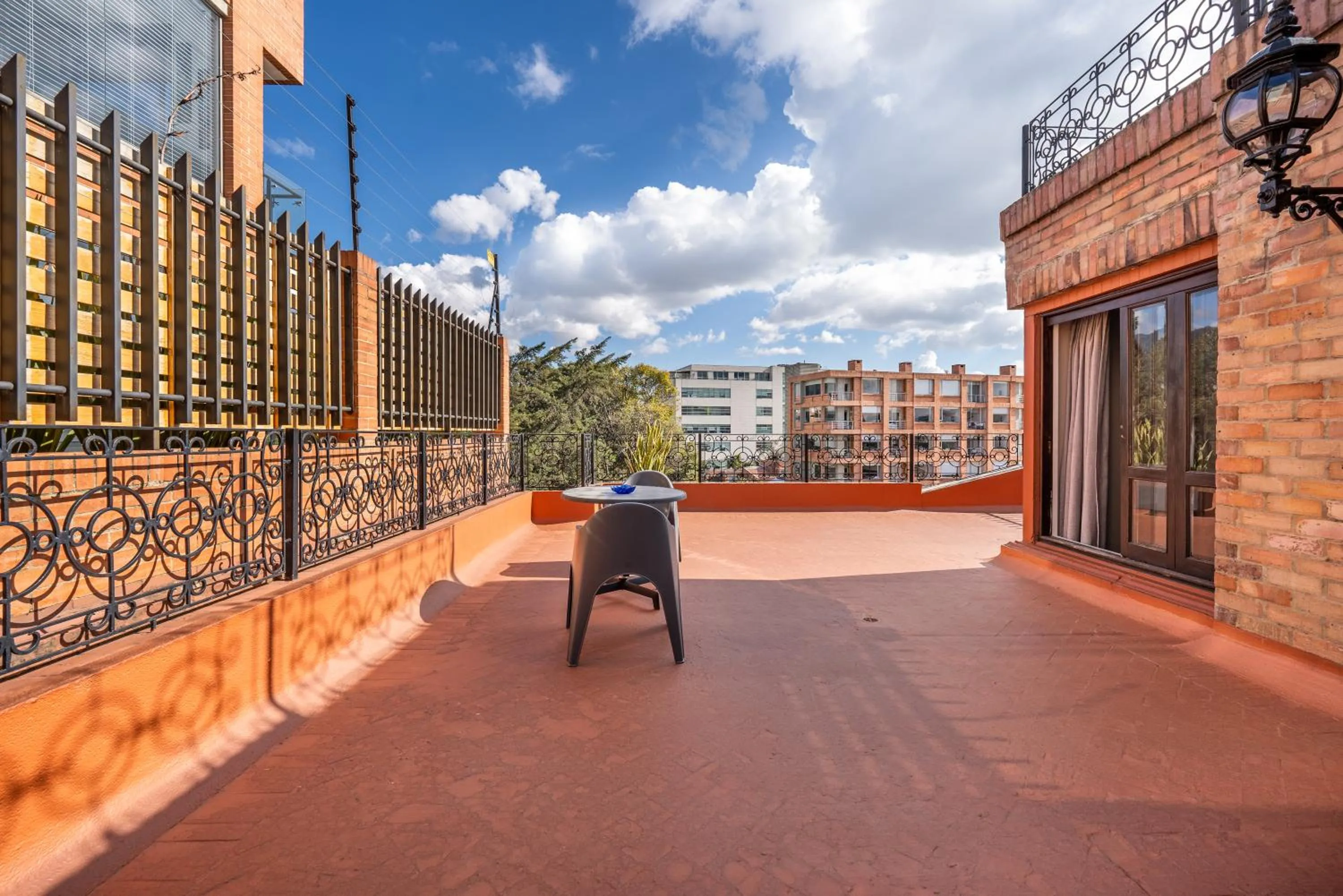 Balcony/Terrace in Hotel Le Manoir Bogotá