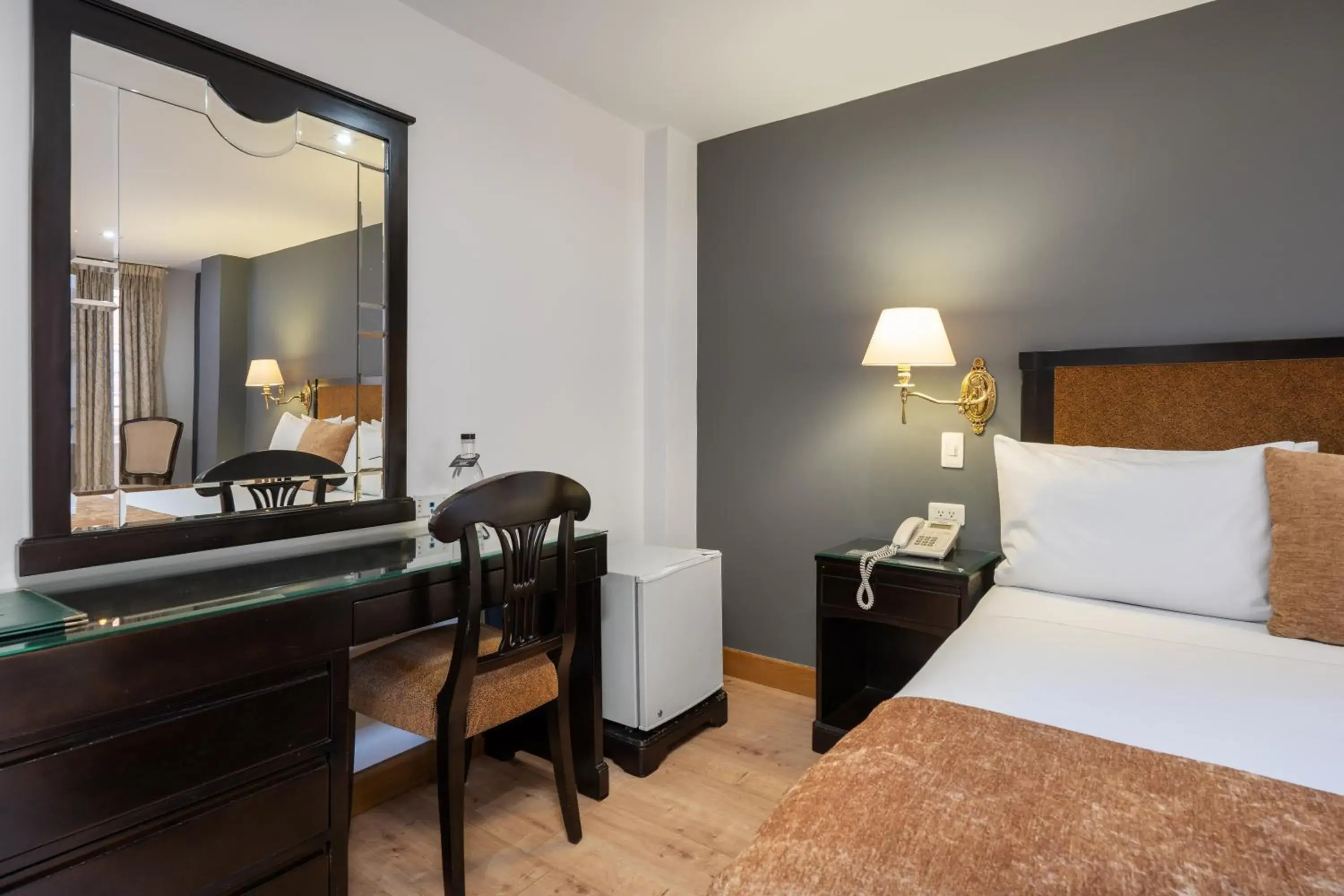 Bed in Hotel Le Manoir Bogotá Bed in Hotel Le Manoir Bogotá