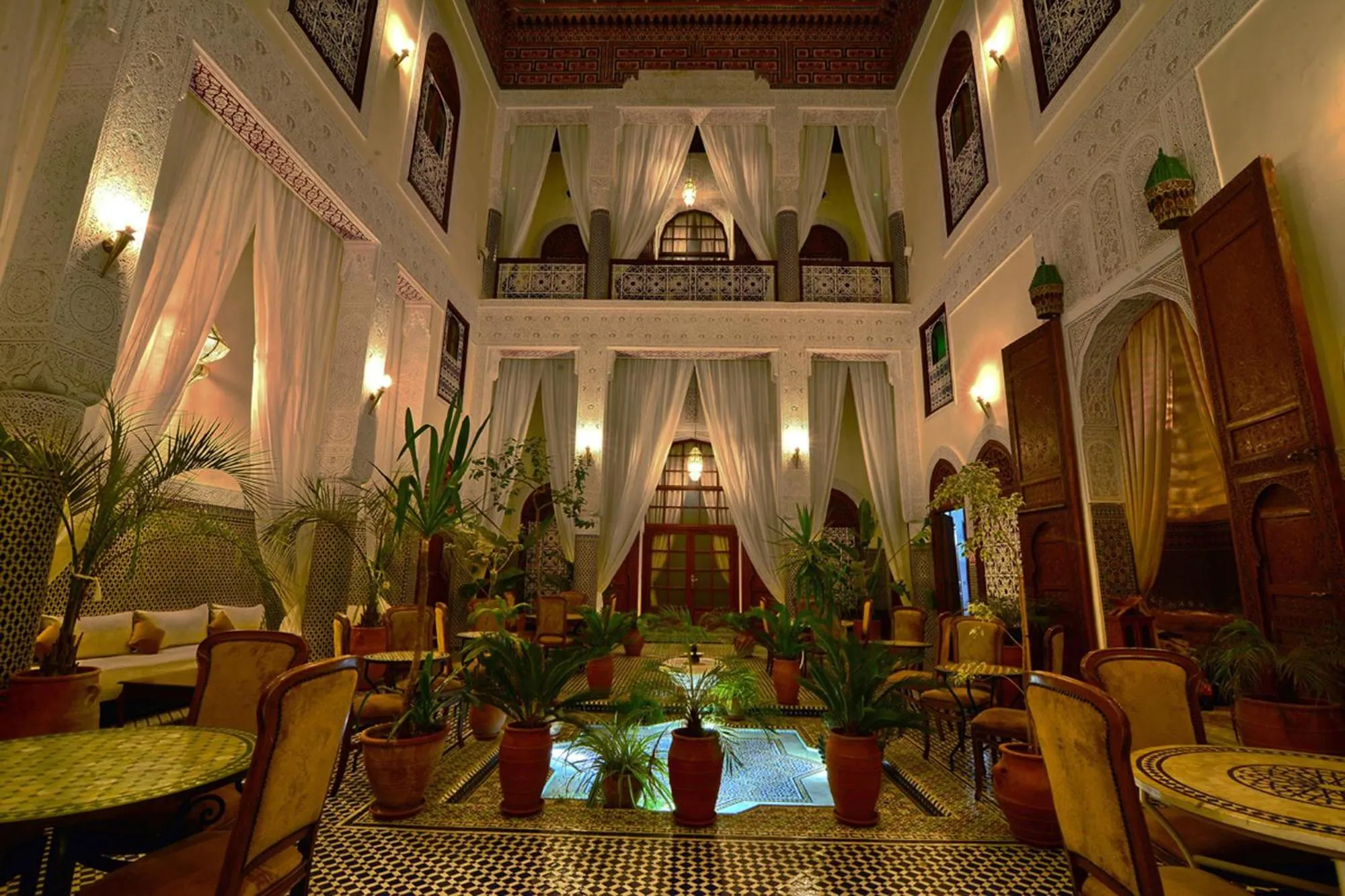 Patio in Riad Alassala Fes