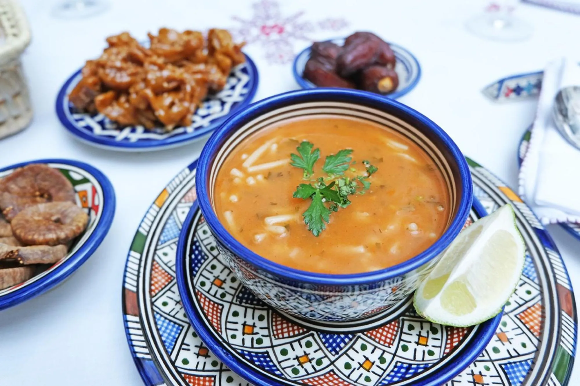 Food and drinks in Riad Alassala Fes