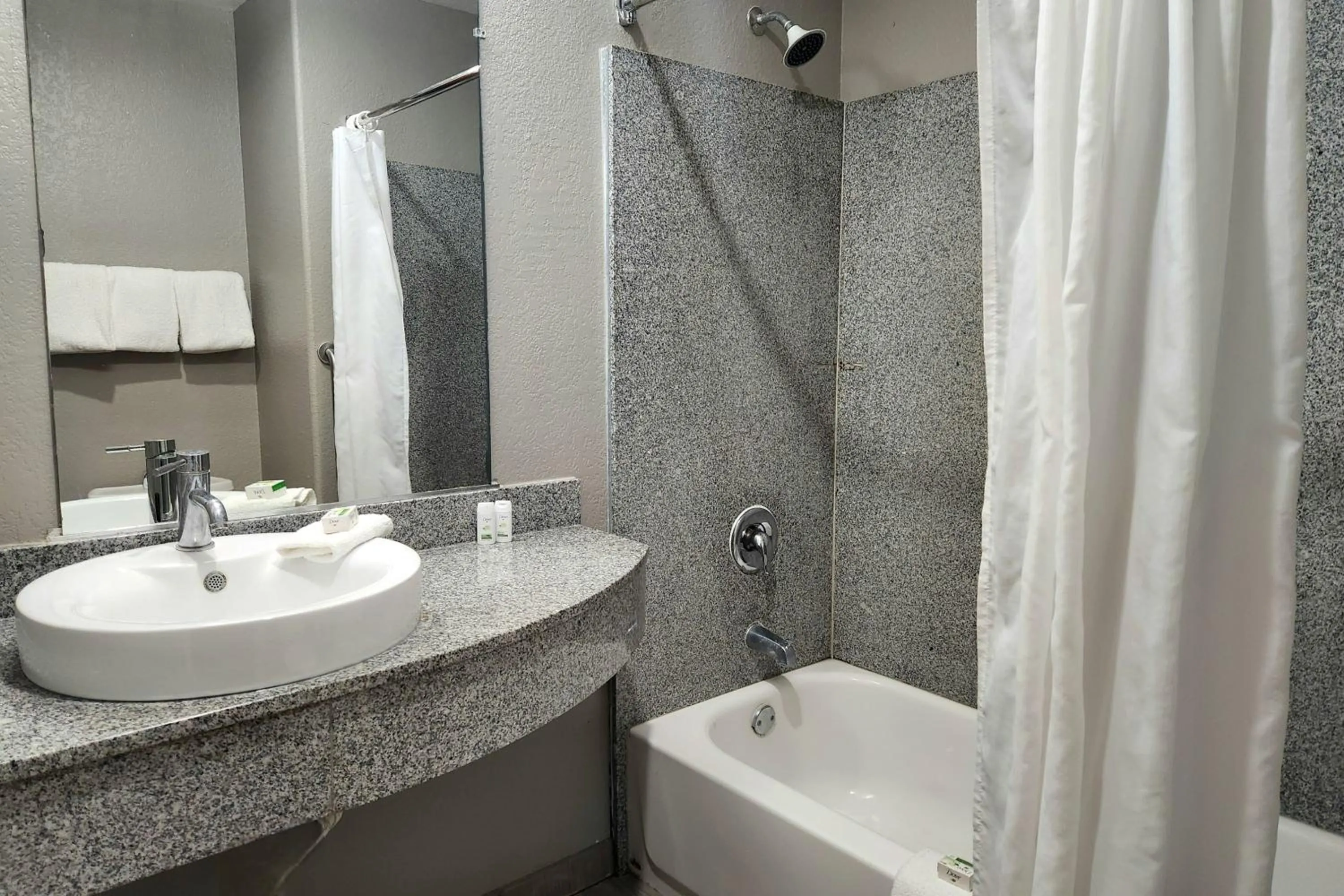 Bathroom in Baymont by Wyndham San Antonio Airport