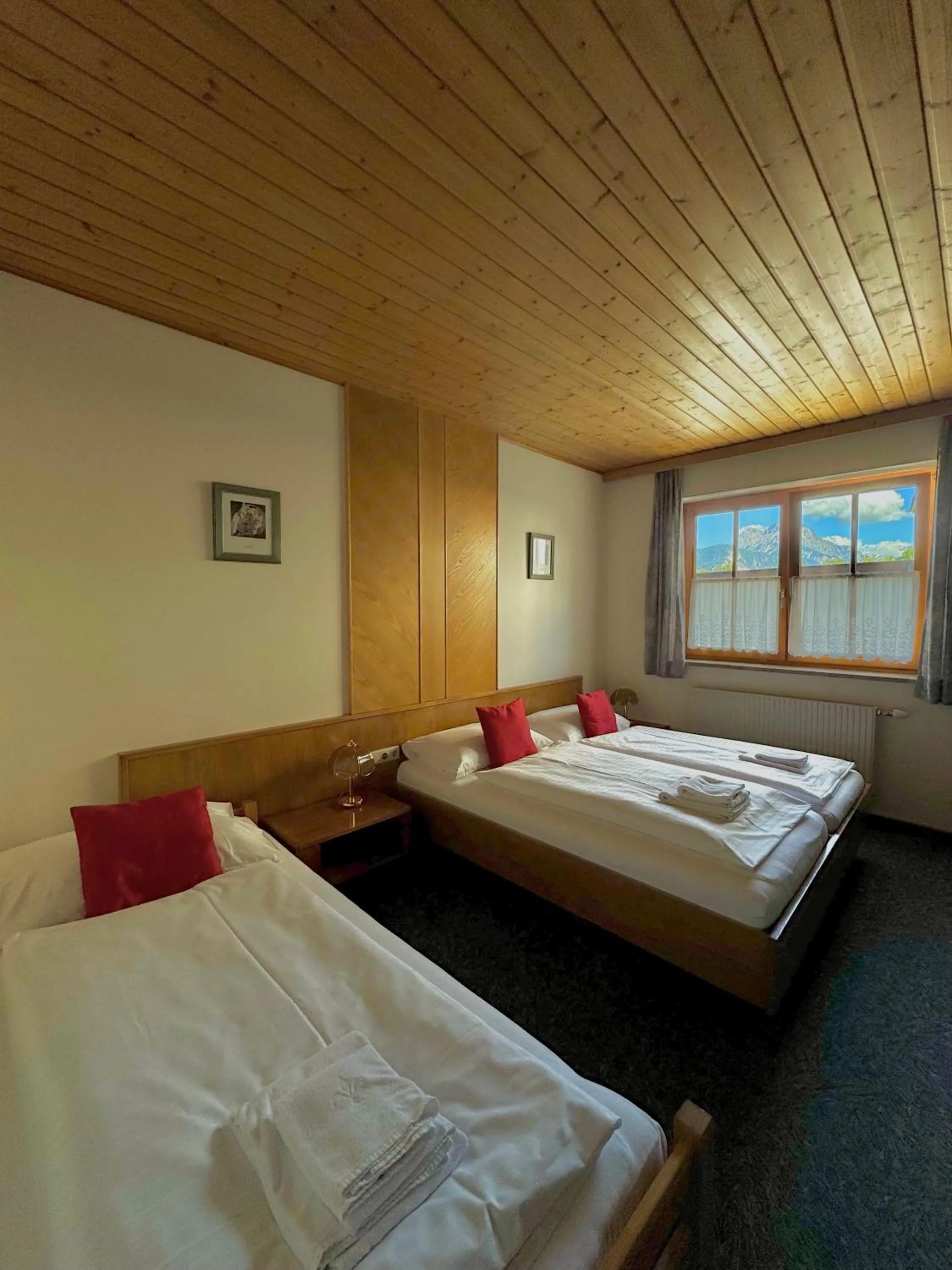 Bed in Hotel die Traube