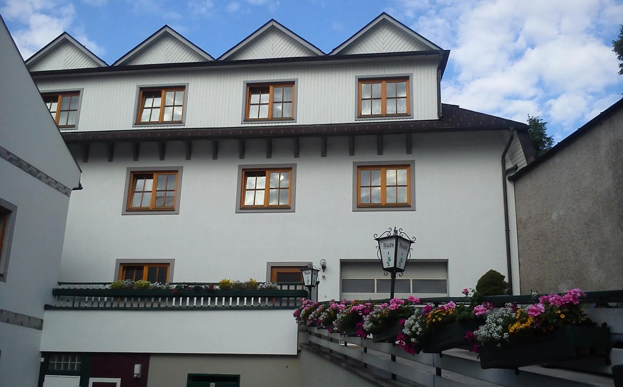 Property building in Hotel die Traube