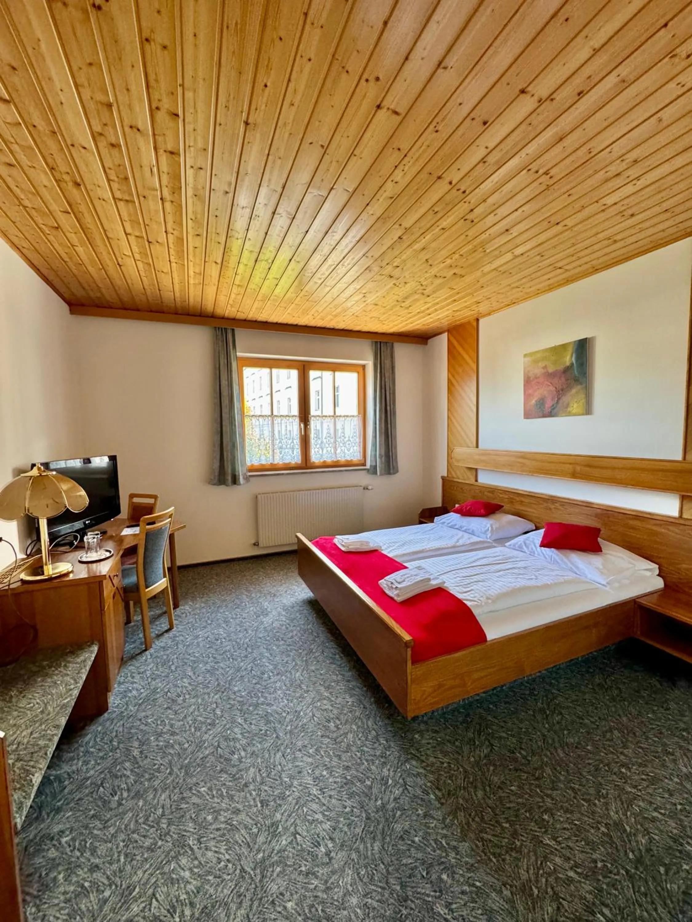 Bed in Hotel die Traube