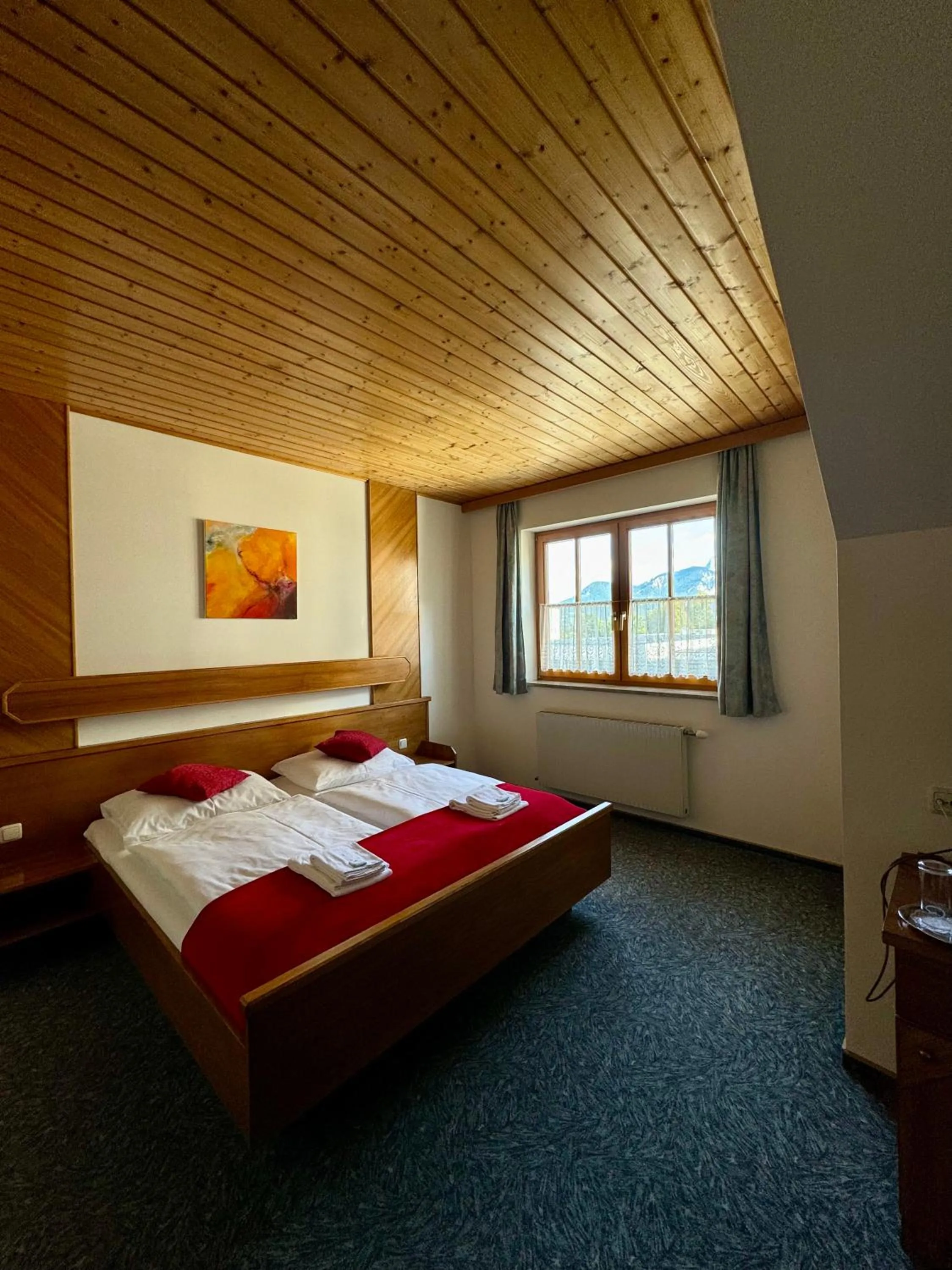 Bed in Hotel die Traube