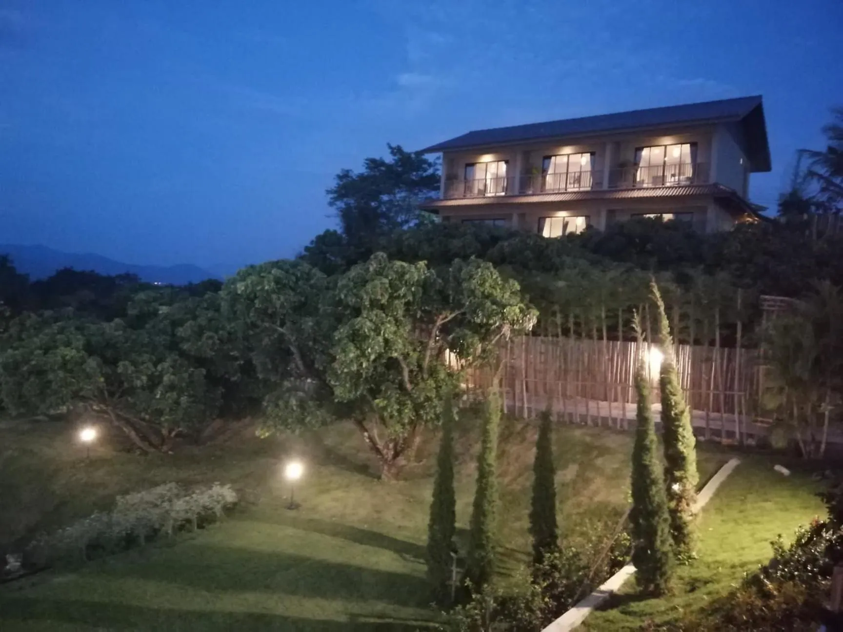 Natural landscape in Thanburi resort