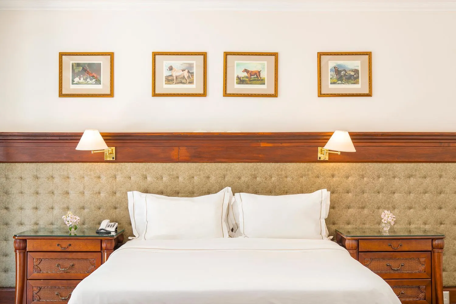 Bed in Hotel Fazenda Dona Carolina