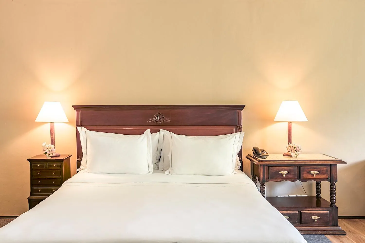 Bed in Hotel Fazenda Dona Carolina