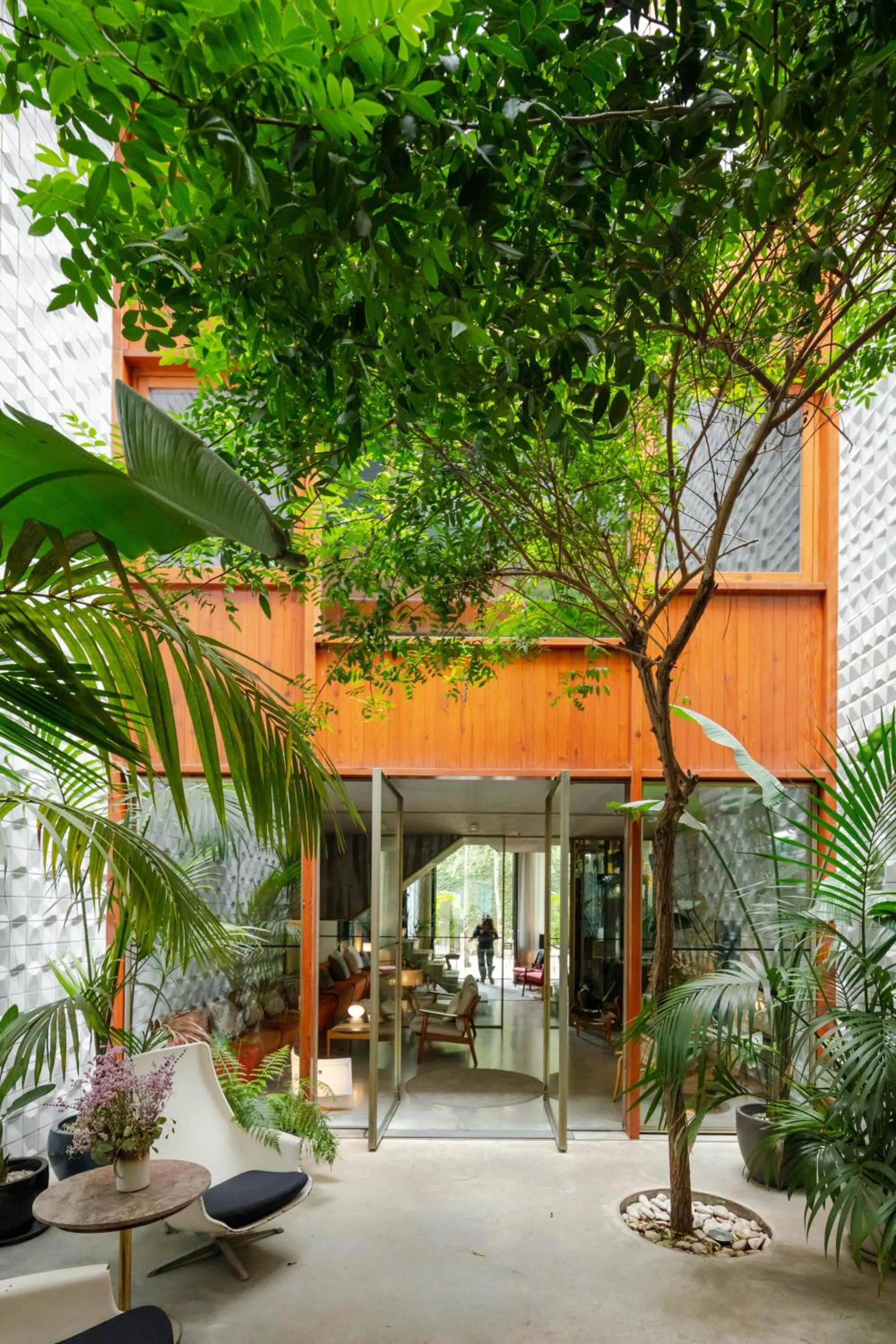 Patio in Hotel Tipografia do Conto by Casa do Conto